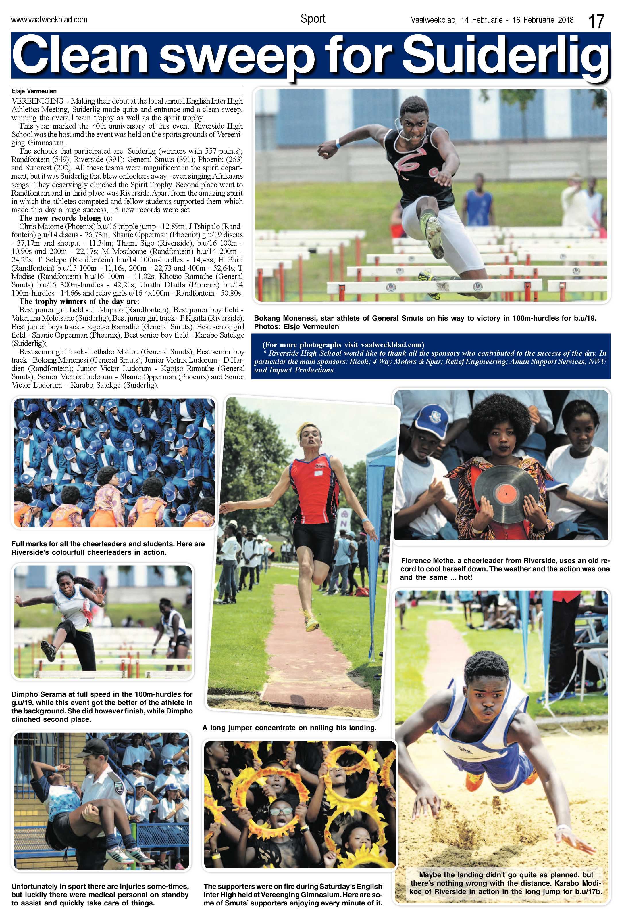 Vaalweekblad 14 – 16 Februarie 2018 page 17