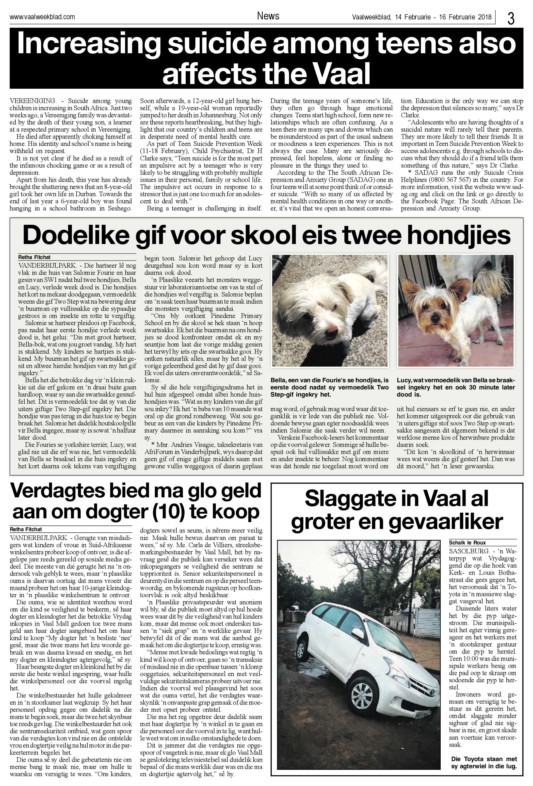Vaalweekblad 14 – 16 Februarie 2018 page 3