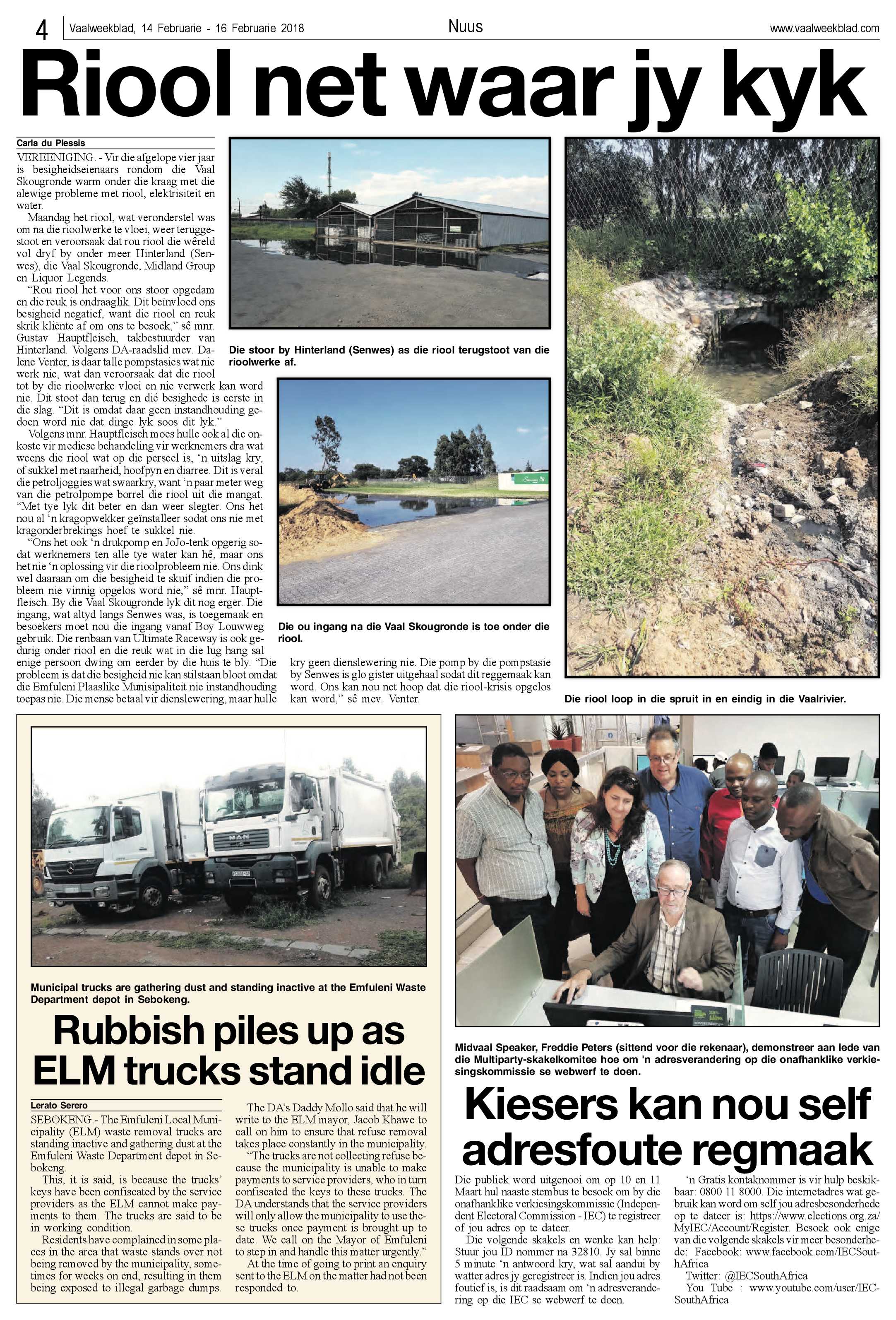 Vaalweekblad 14 – 16 Februarie 2018 page 4