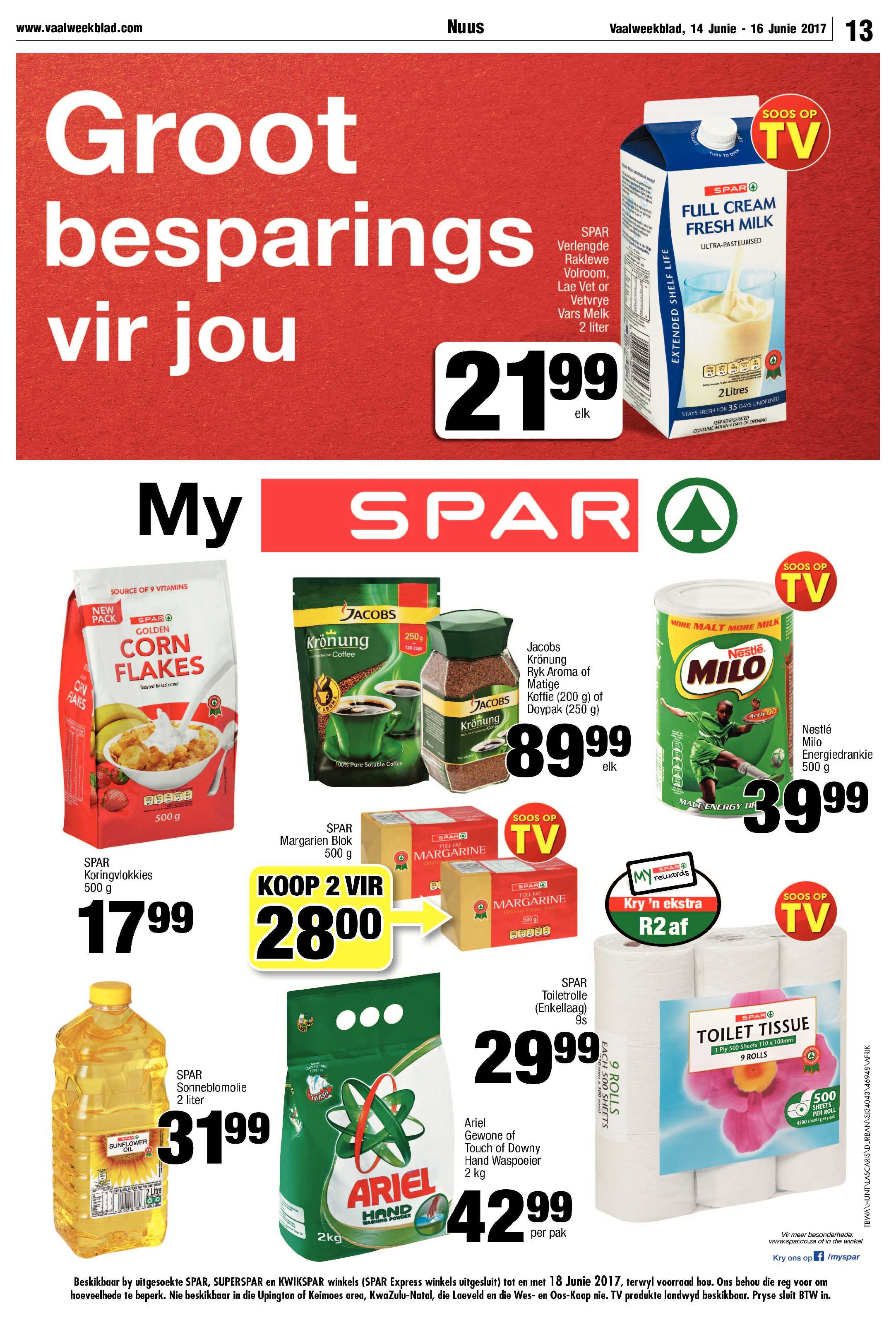 Vaalweekblad 14 – 16 Junie 2017 page 13
