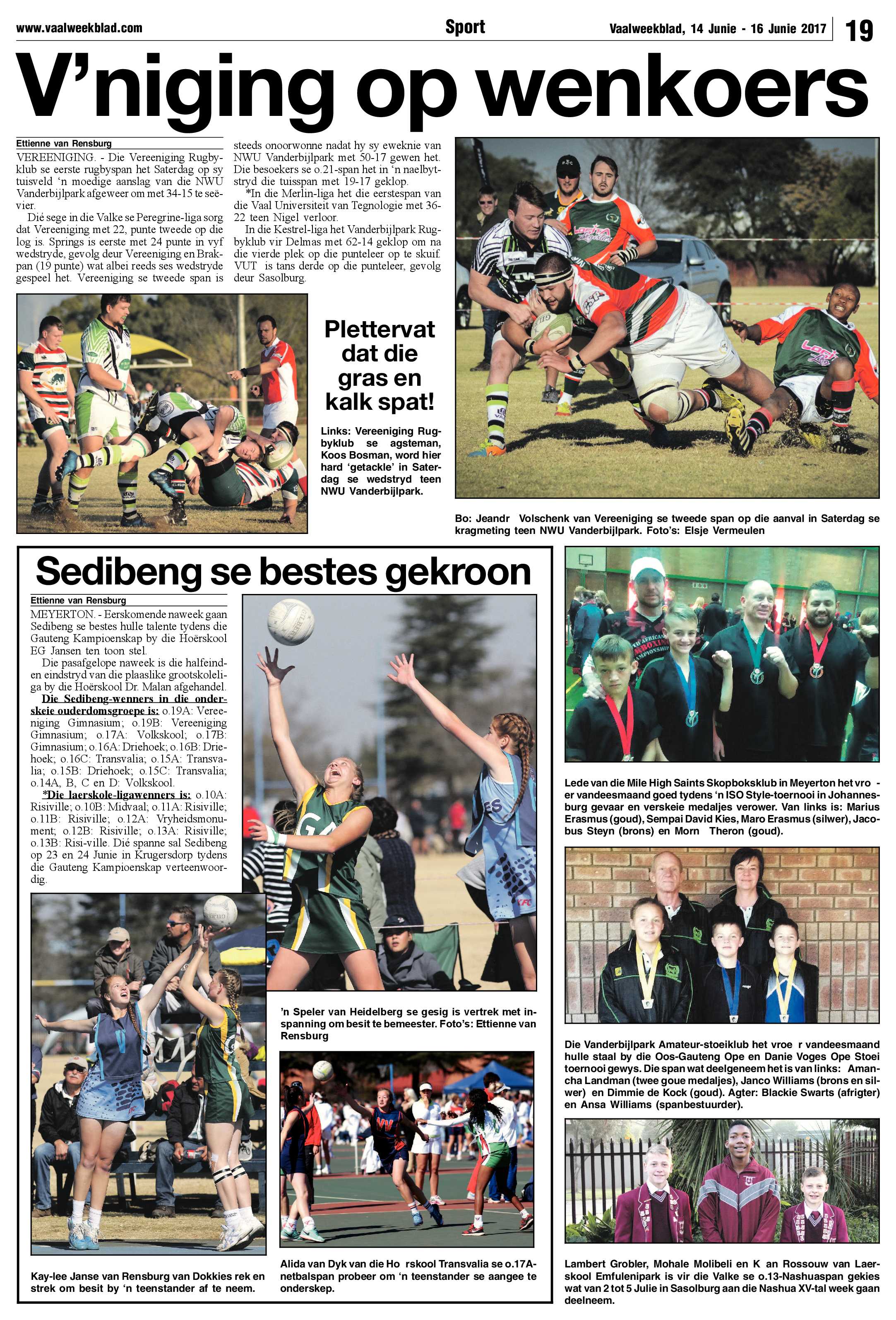 Vaalweekblad 14 – 16 Junie 2017 page 19