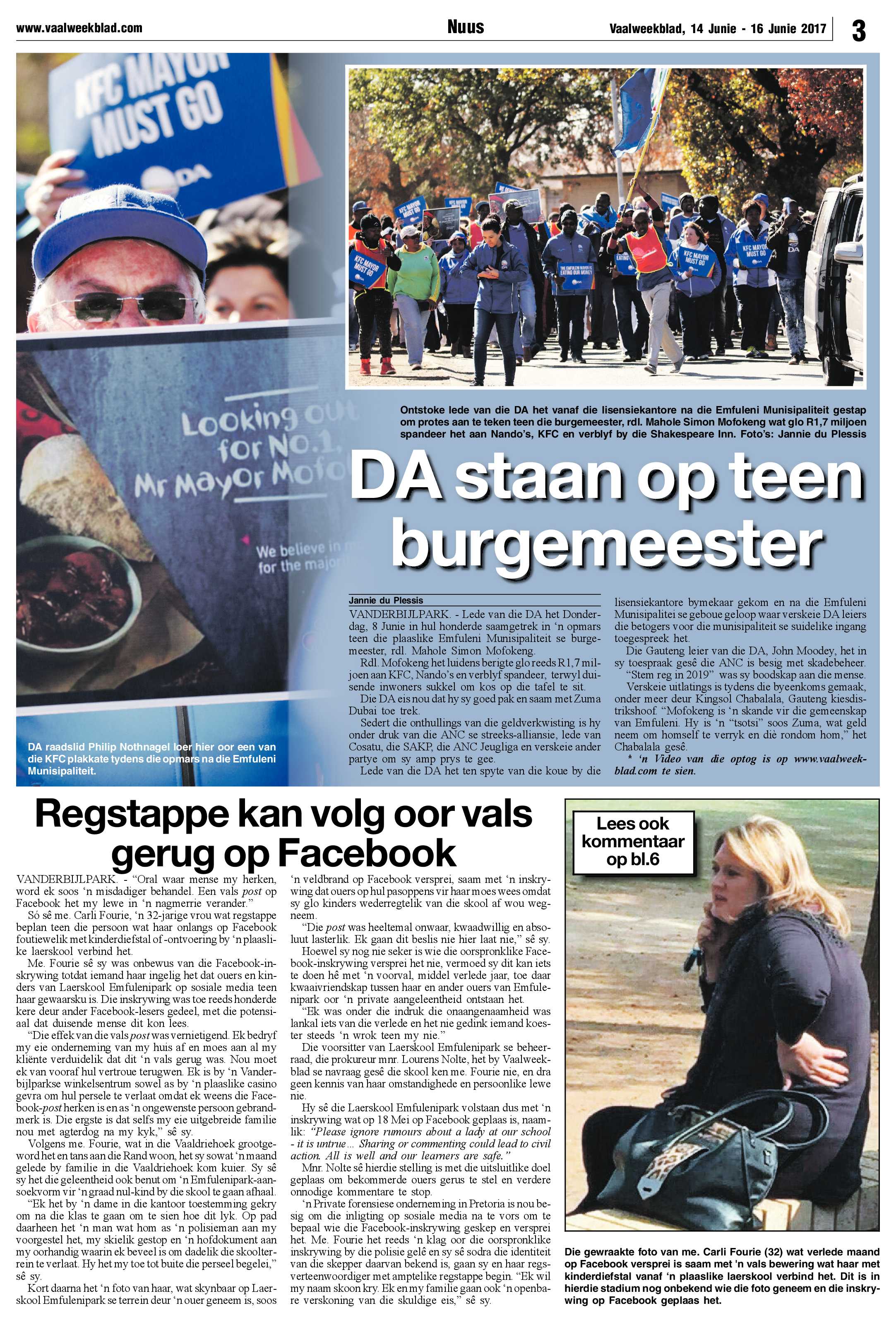 Vaalweekblad 14 – 16 Junie 2017 page 3
