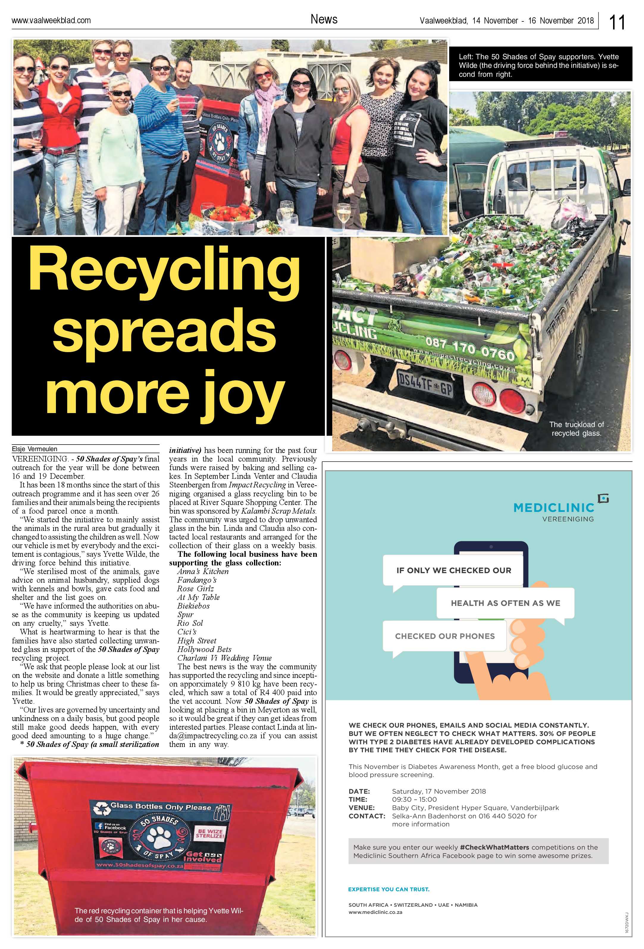 Vaalweekblad 14 – 16 November 2018 page 11