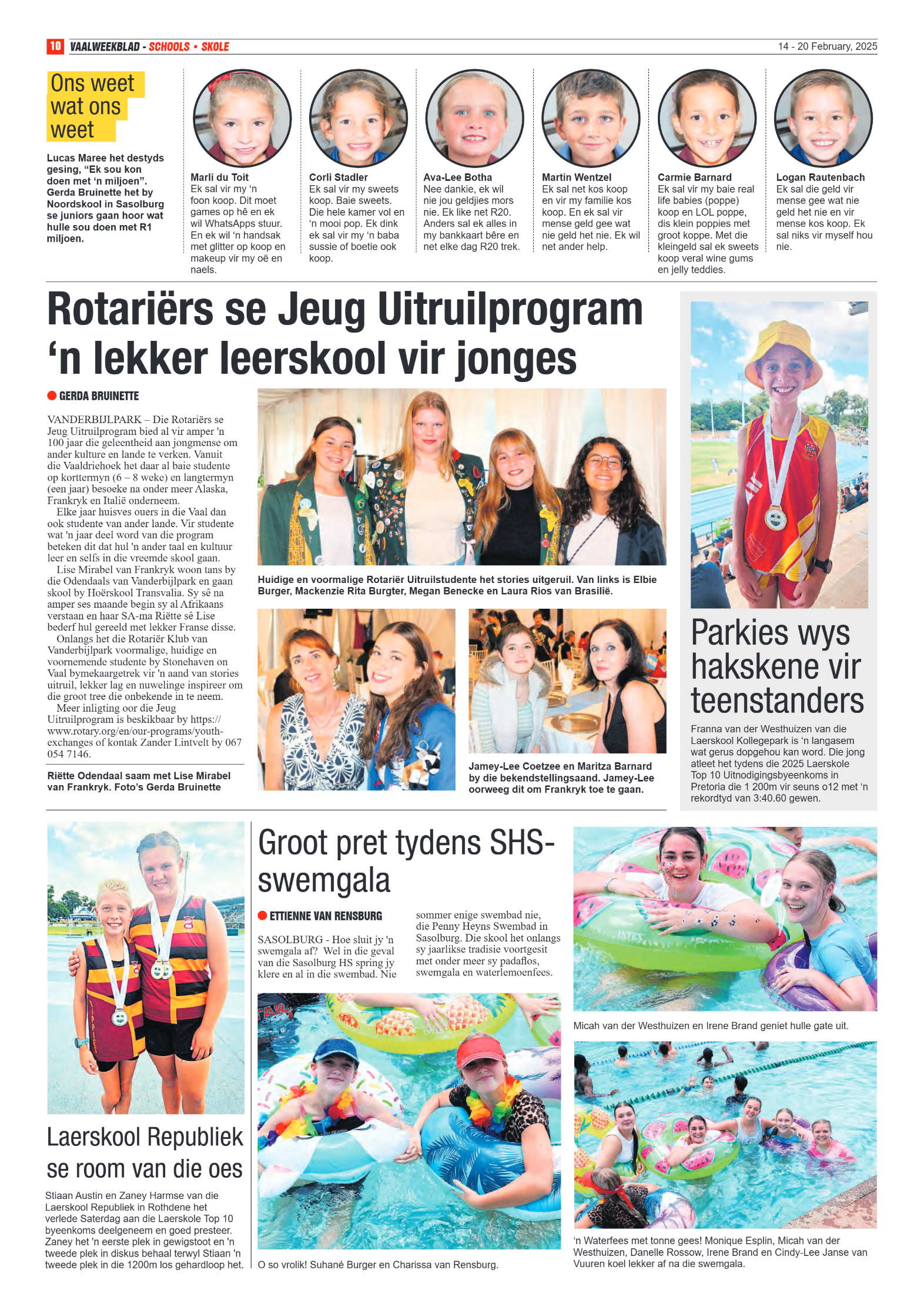 Vaalweekblad 14 – 20 February, 2025 page 10