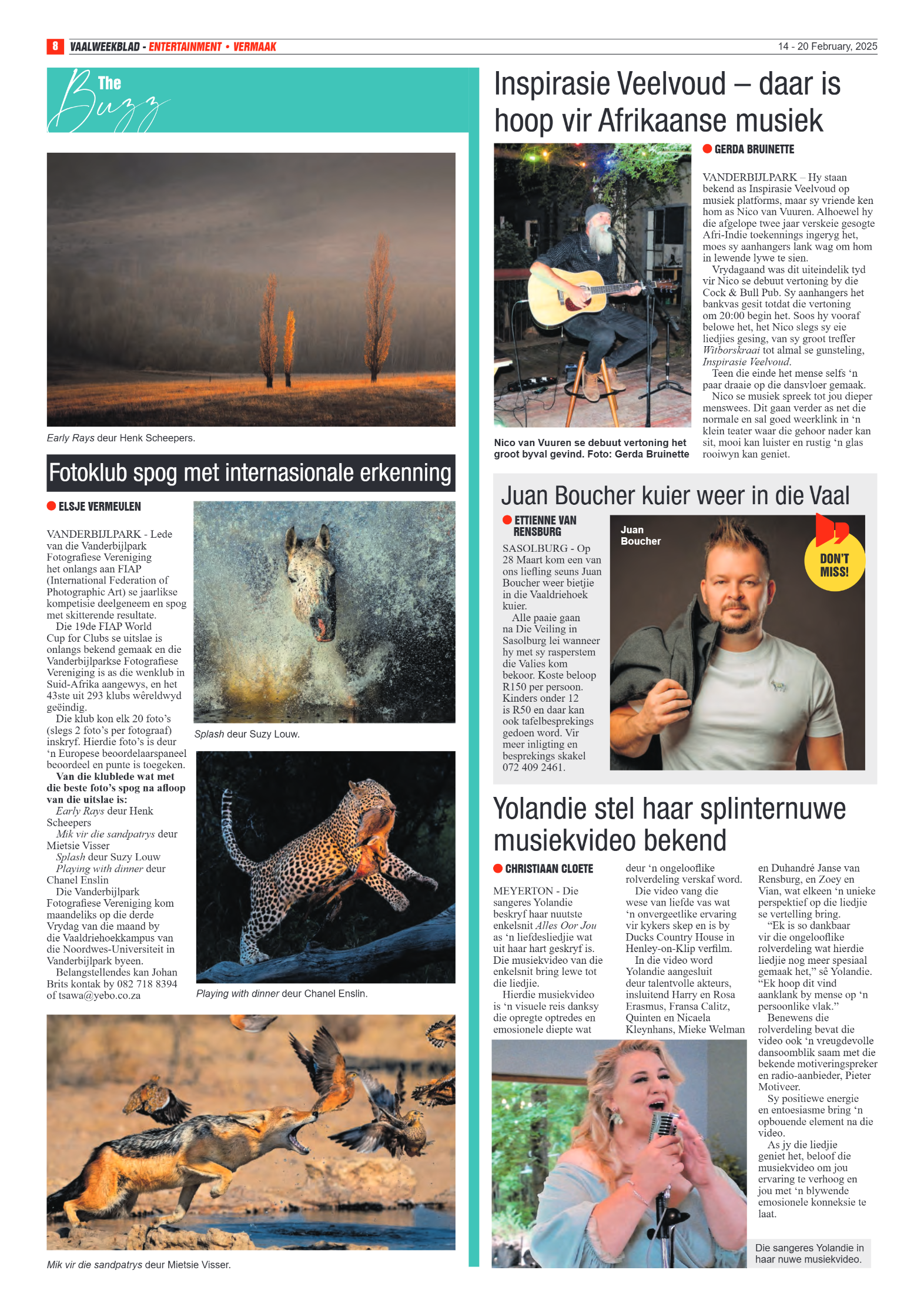 Vaalweekblad 14 – 20 February, 2025 page 8