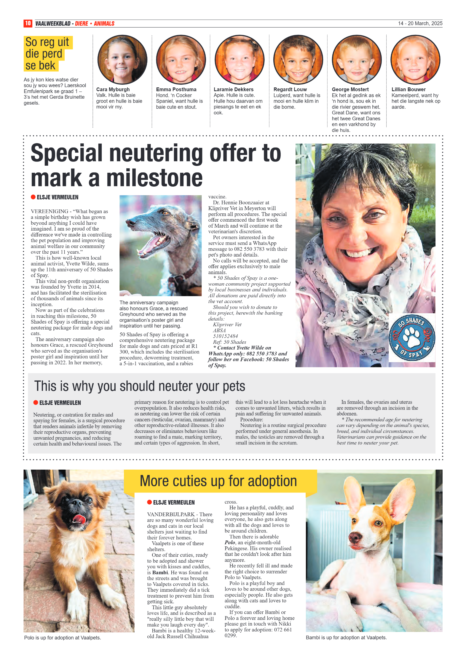 Vaalweekblad 14 – 20 March, 2025 page 10