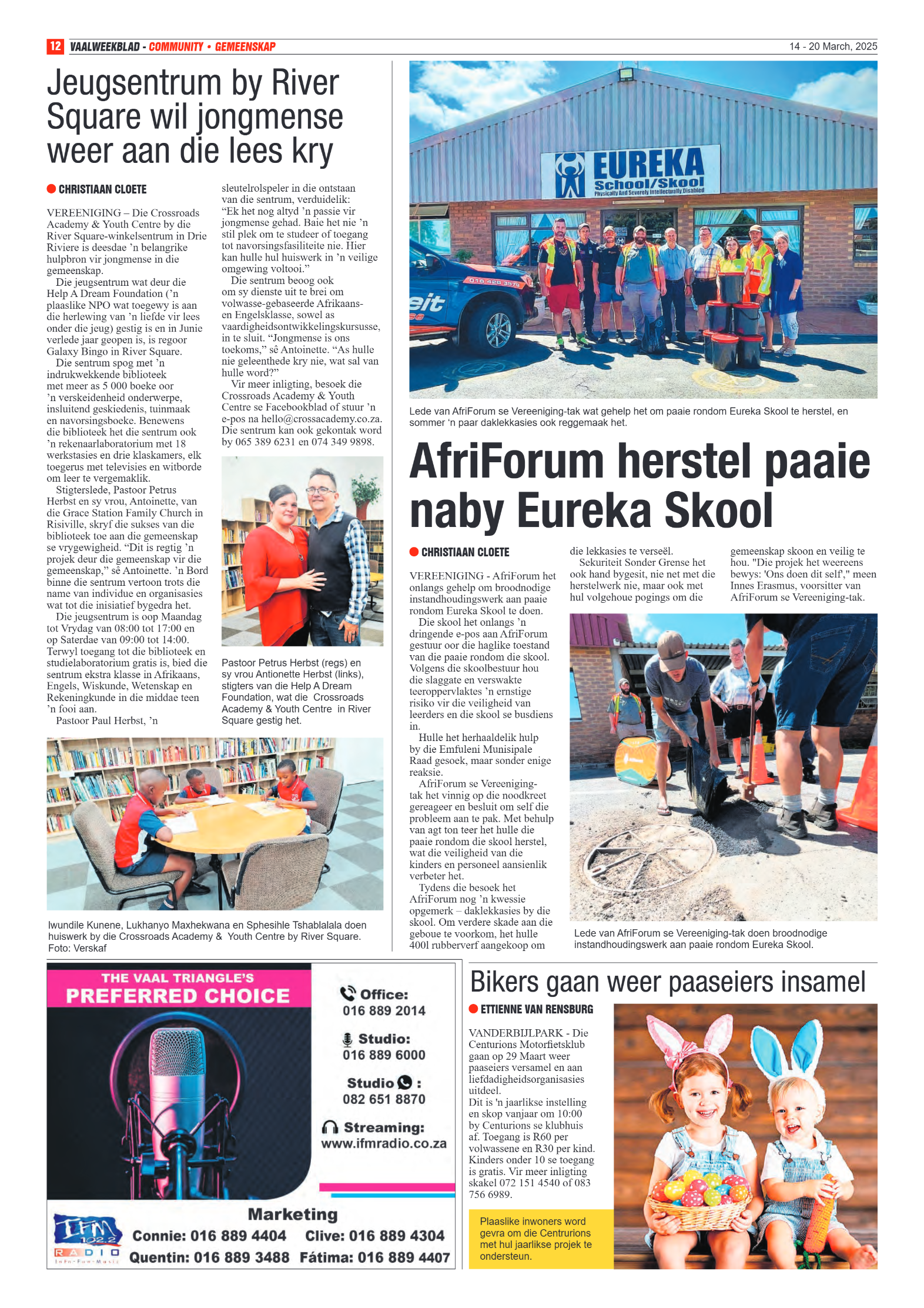Vaalweekblad 14 – 20 March, 2025 page 12