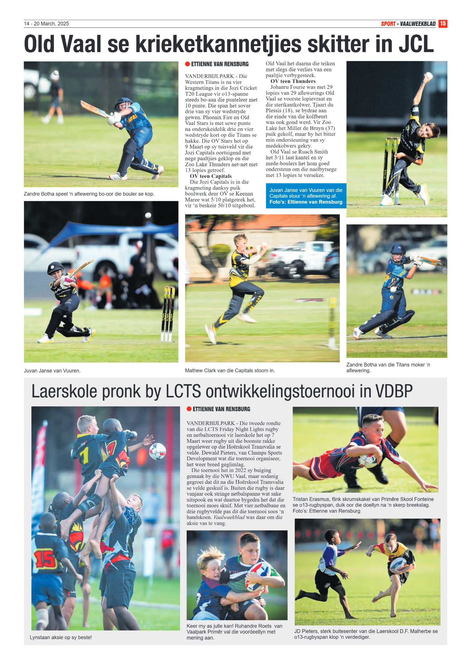 Vaalweekblad 14 – 20 March, 2025 page 15