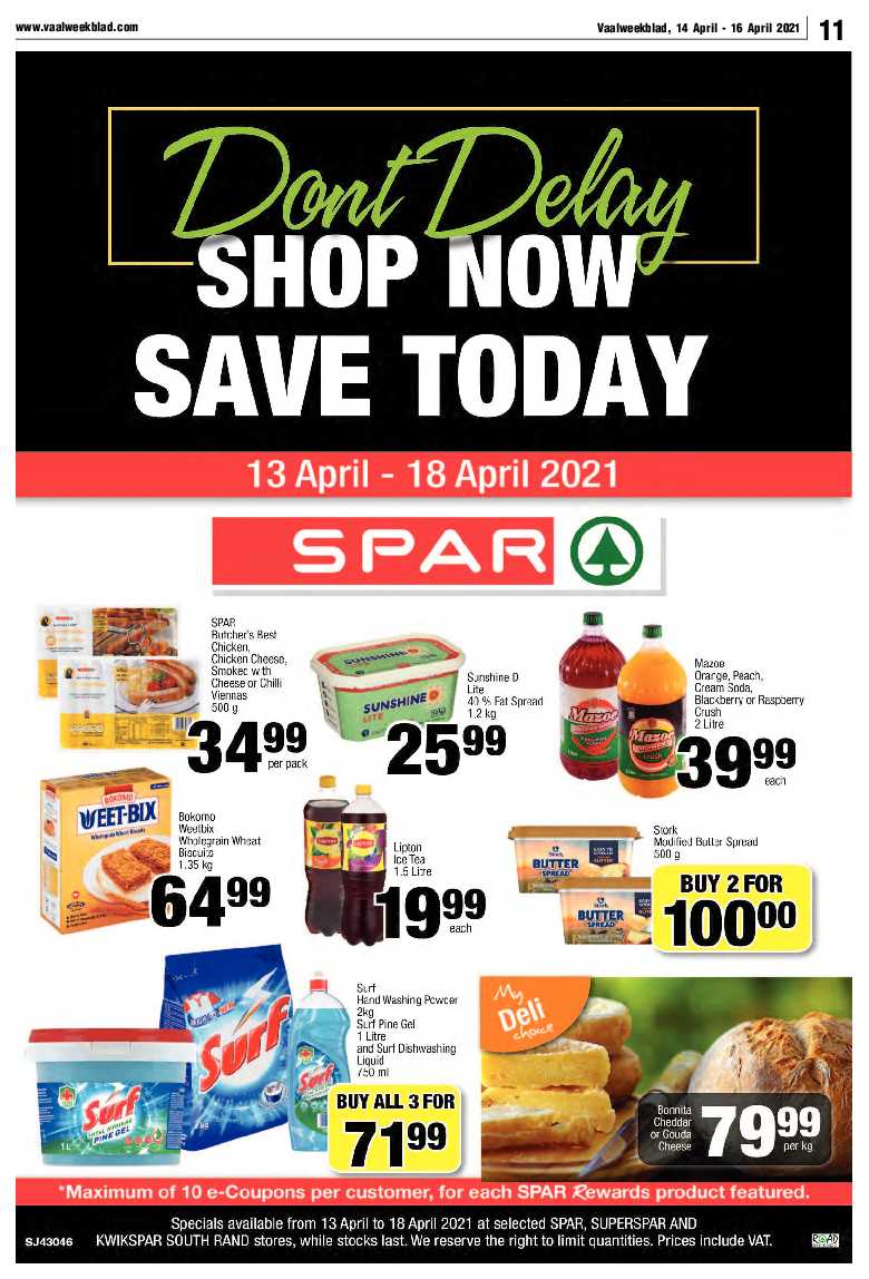 Vaalweekblad 14 April – 16 April 2021 page 11