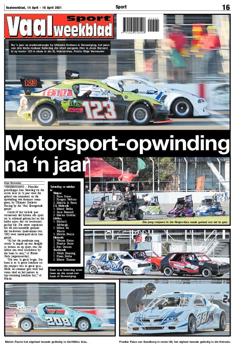 Vaalweekblad 14 April – 16 April 2021 page 16