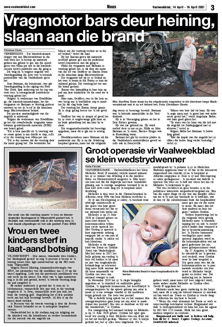 Vaalweekblad 14 April – 16 April 2021 page 3