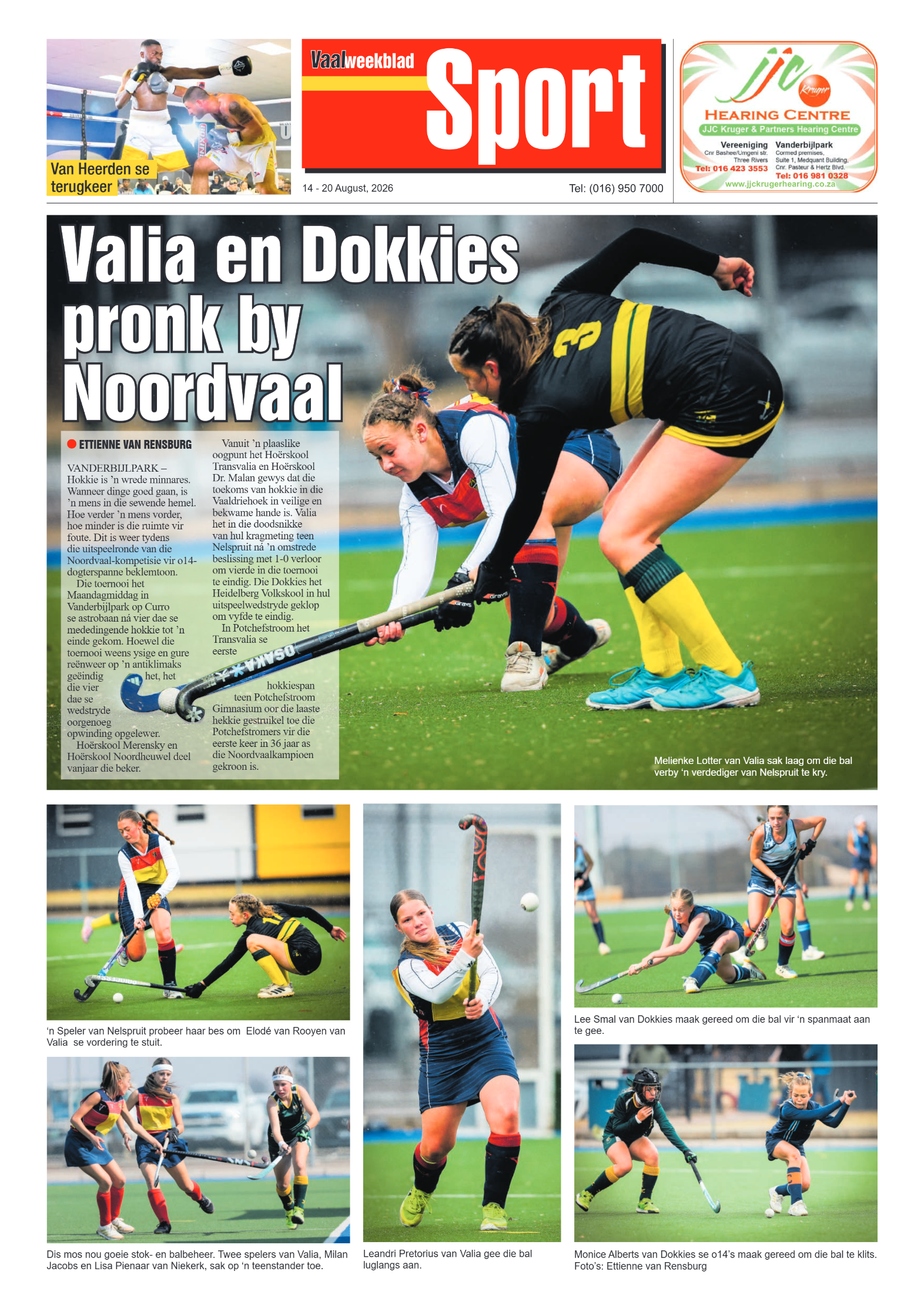 Vaalweekblad – 14 Augustus 2026 page 12