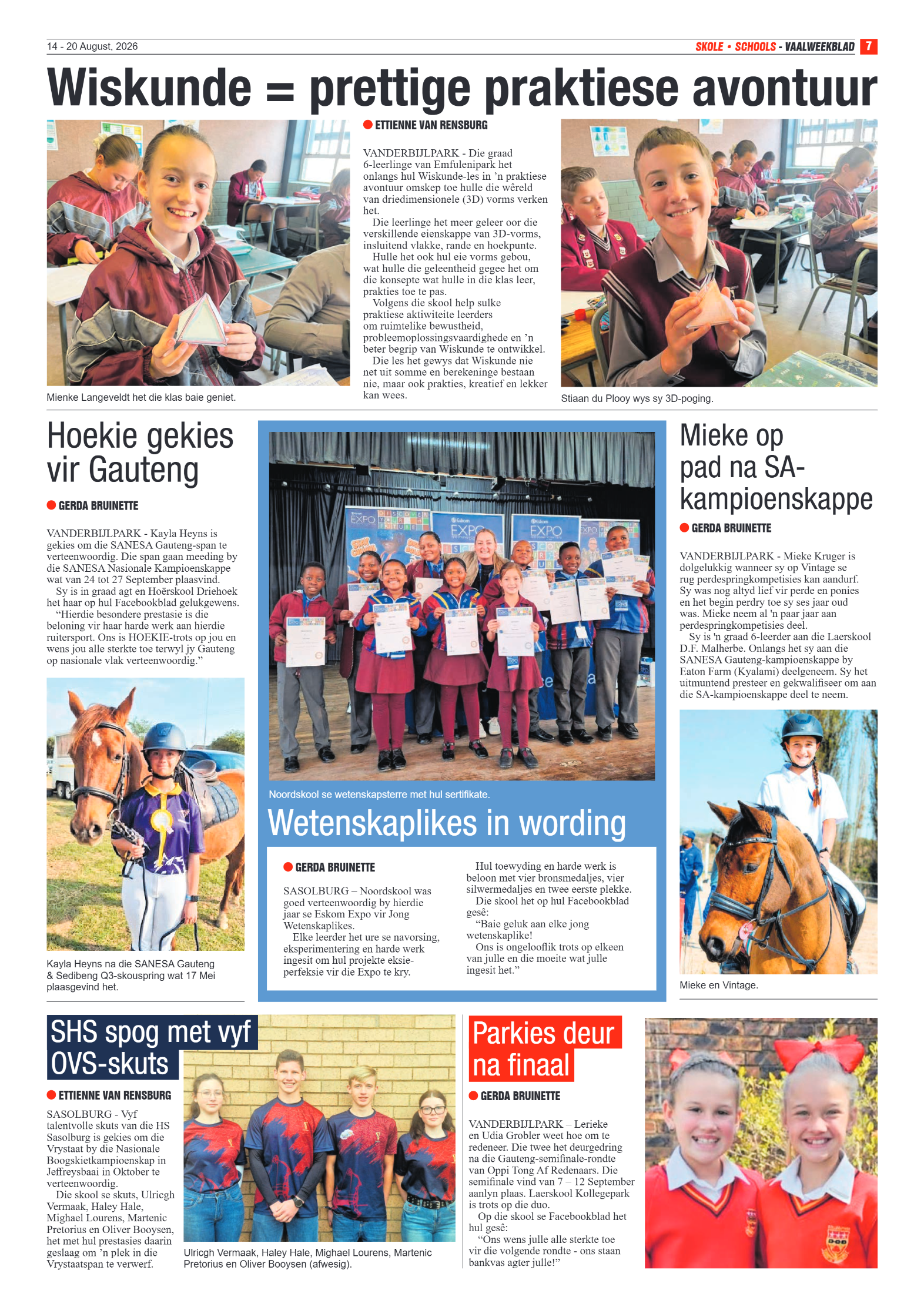 Vaalweekblad – 14 Augustus 2026 page 7