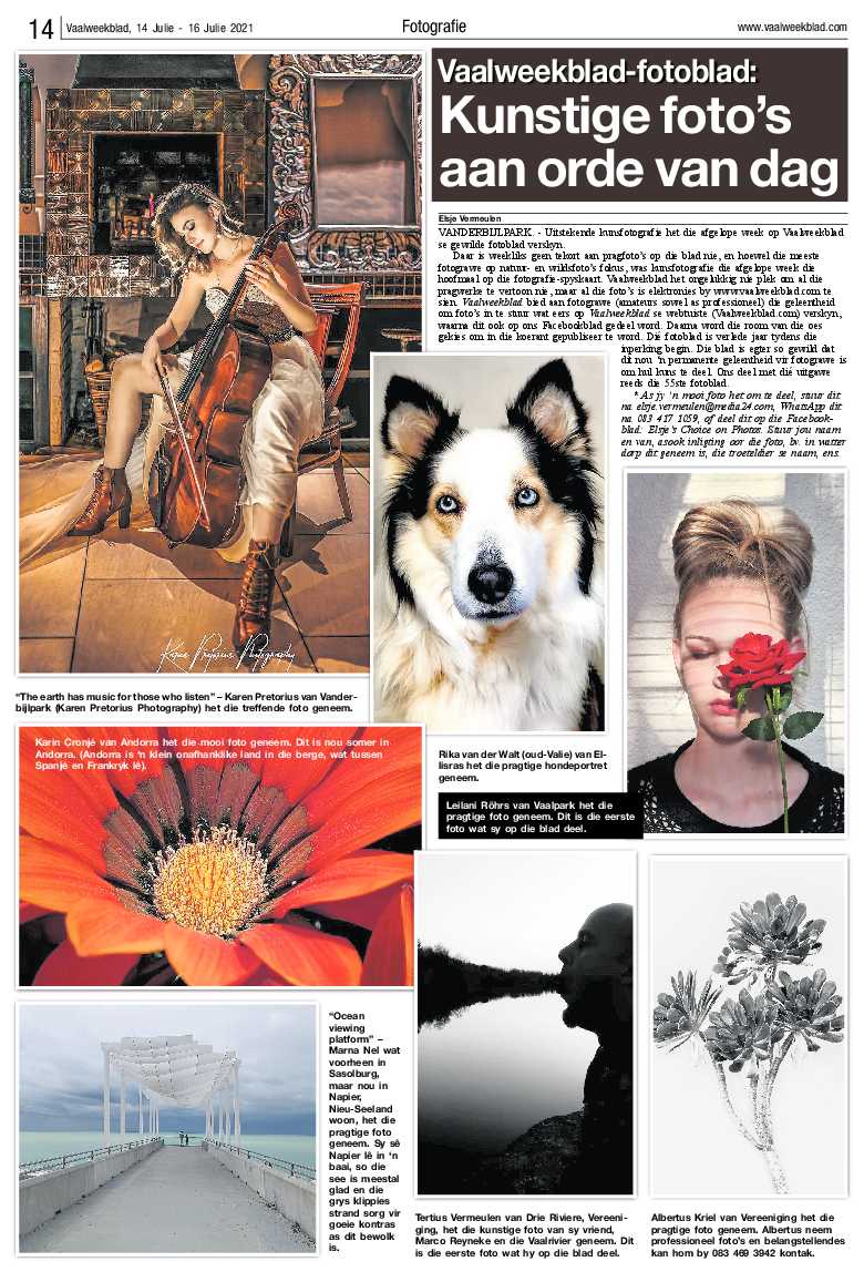 Vaalweekblad 14 Julie – 16 Julie 2021 page 14