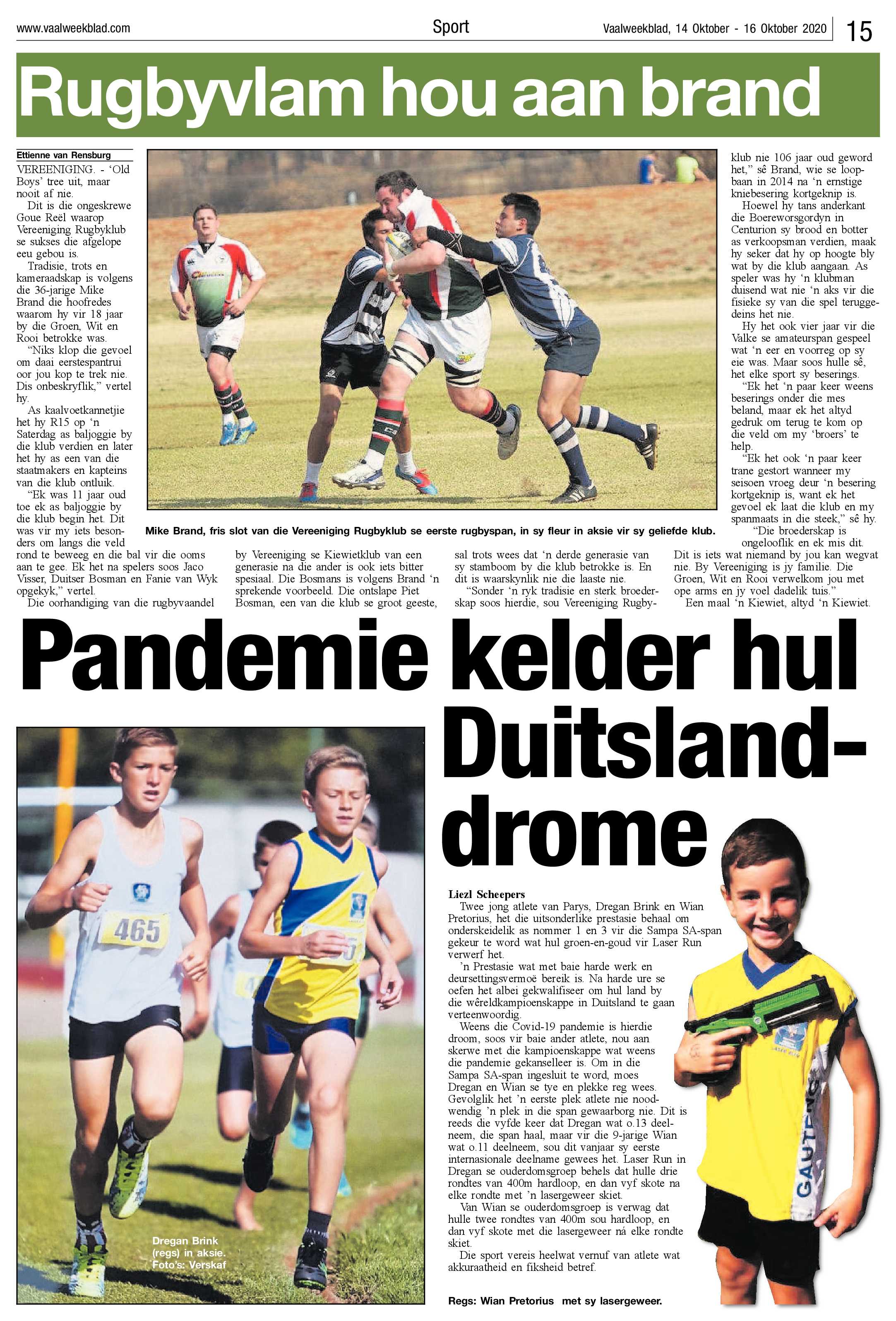 Vaalweekblad 14 Oktober – 16 Oktober 2020 page 15
