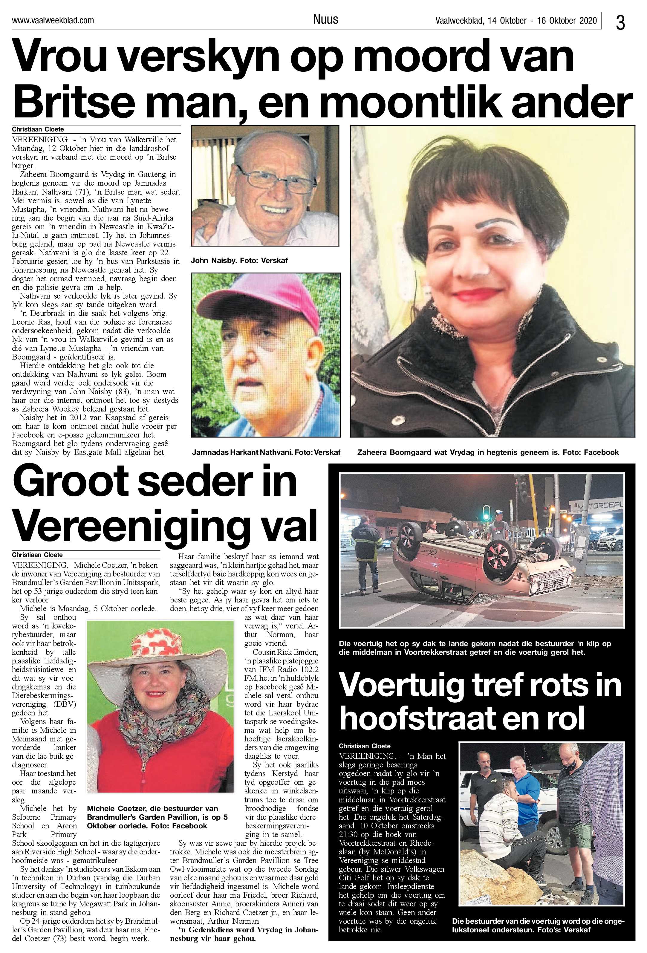 Vaalweekblad 14 Oktober – 16 Oktober 2020 page 3