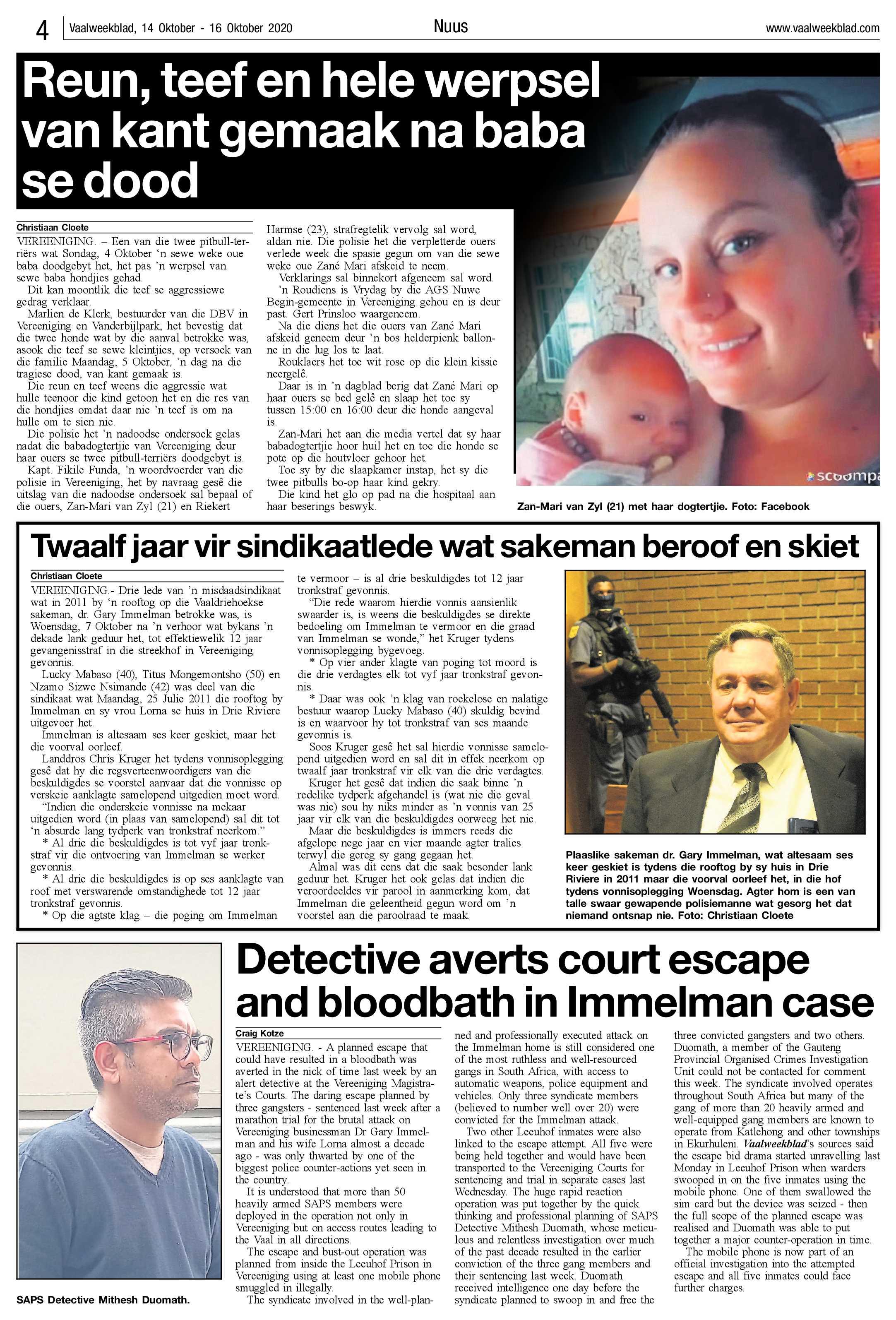 Vaalweekblad 14 Oktober – 16 Oktober 2020 page 4