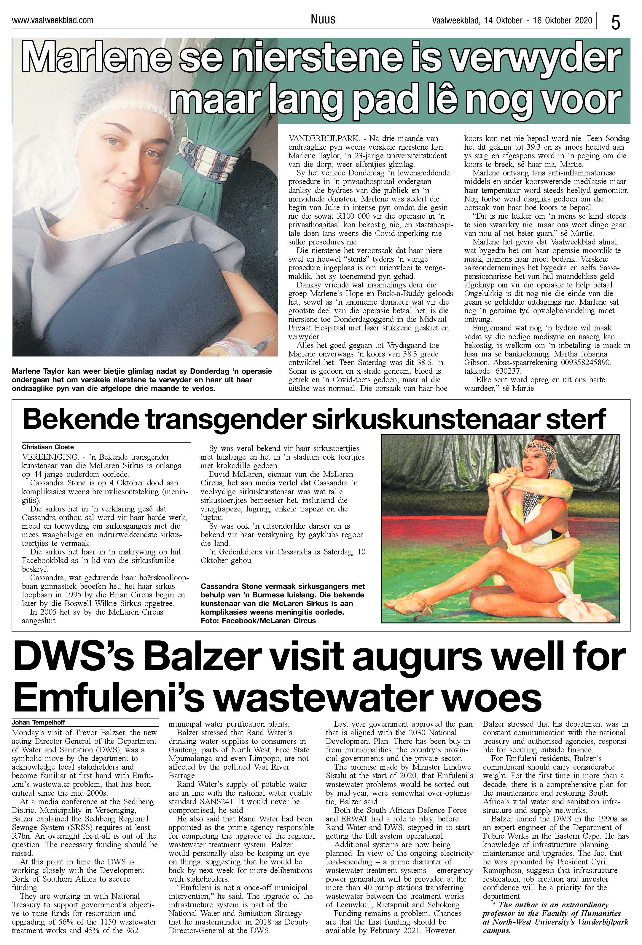 Vaalweekblad 14 Oktober – 16 Oktober 2020 page 5