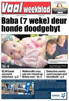 Vaalweekblad 14 Oktober – 16 Oktober 2020