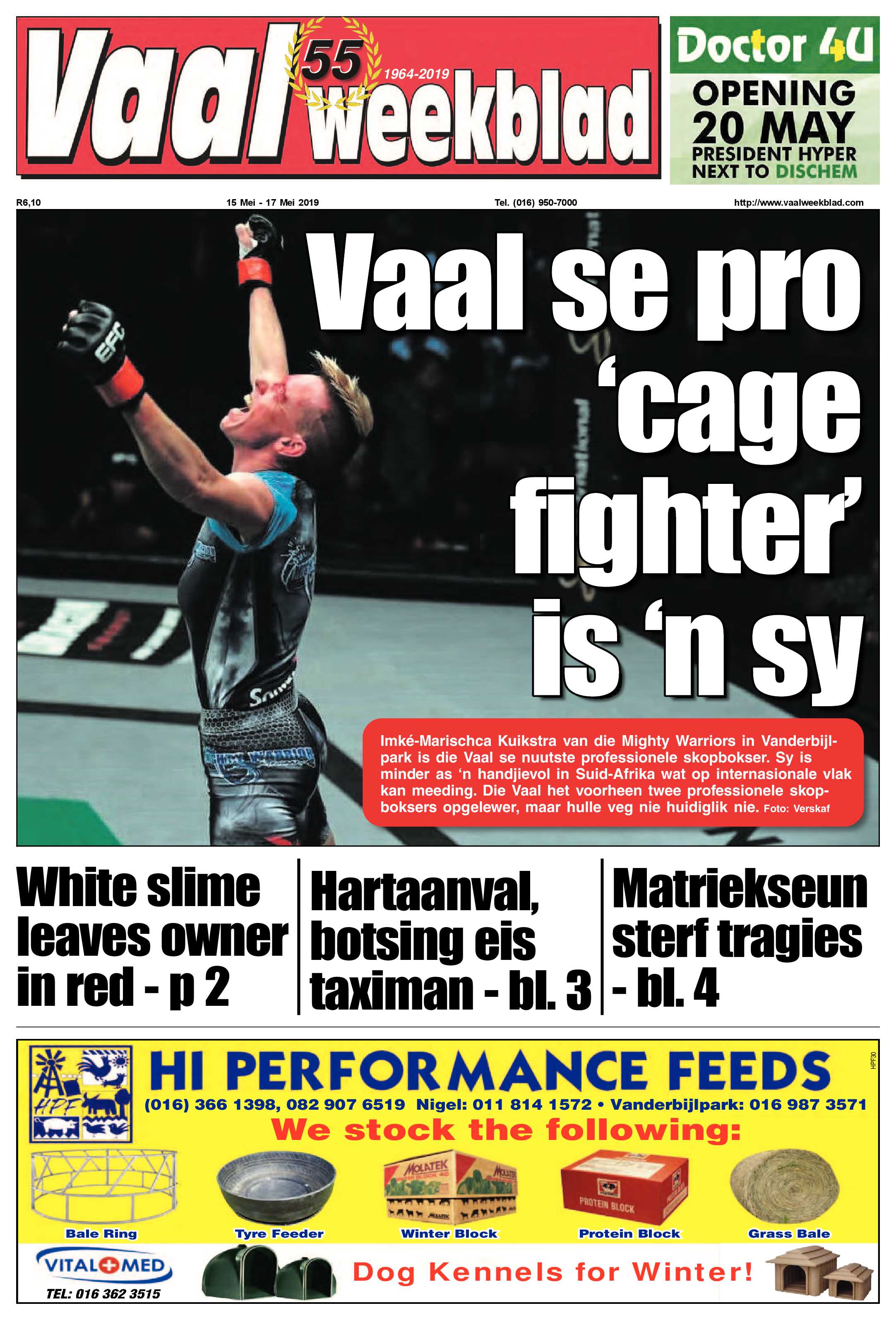 Vaalweekblad 15 – 17 Mei 2019 page 1