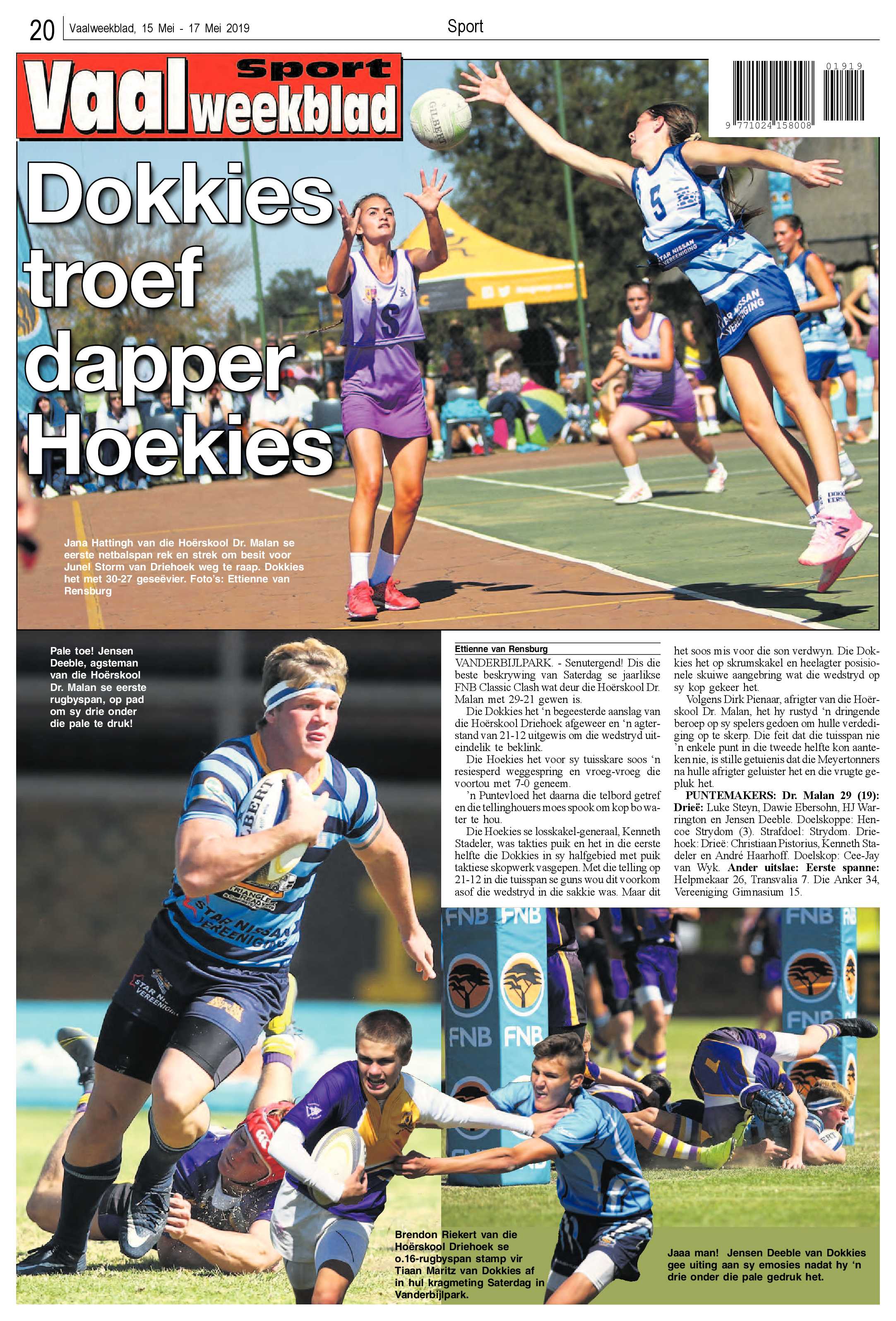 Vaalweekblad 15 – 17 Mei 2019 page 20