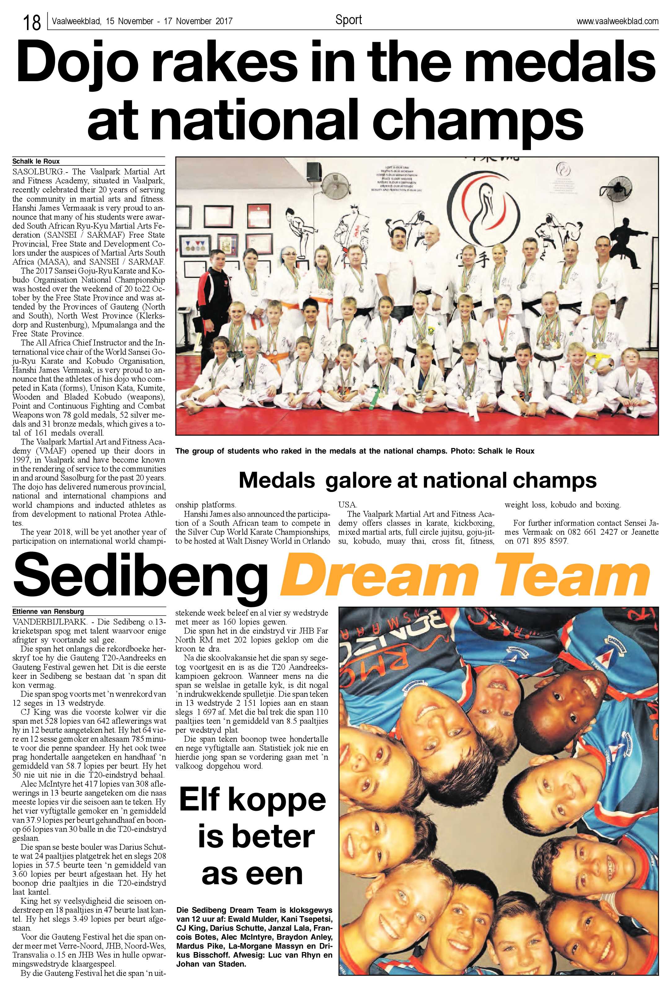 Vaalweekblad 15 – 17 November 2017 page 18