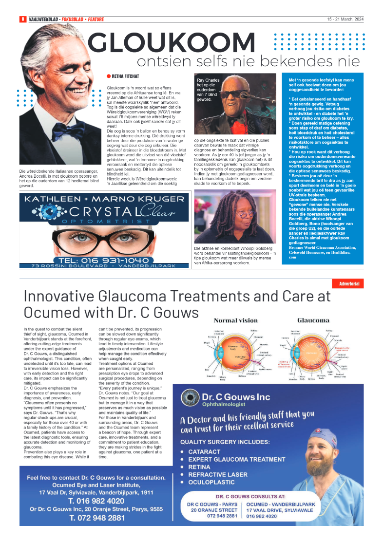 Vaalweekblad 15 – 21 March, 2024 page 8