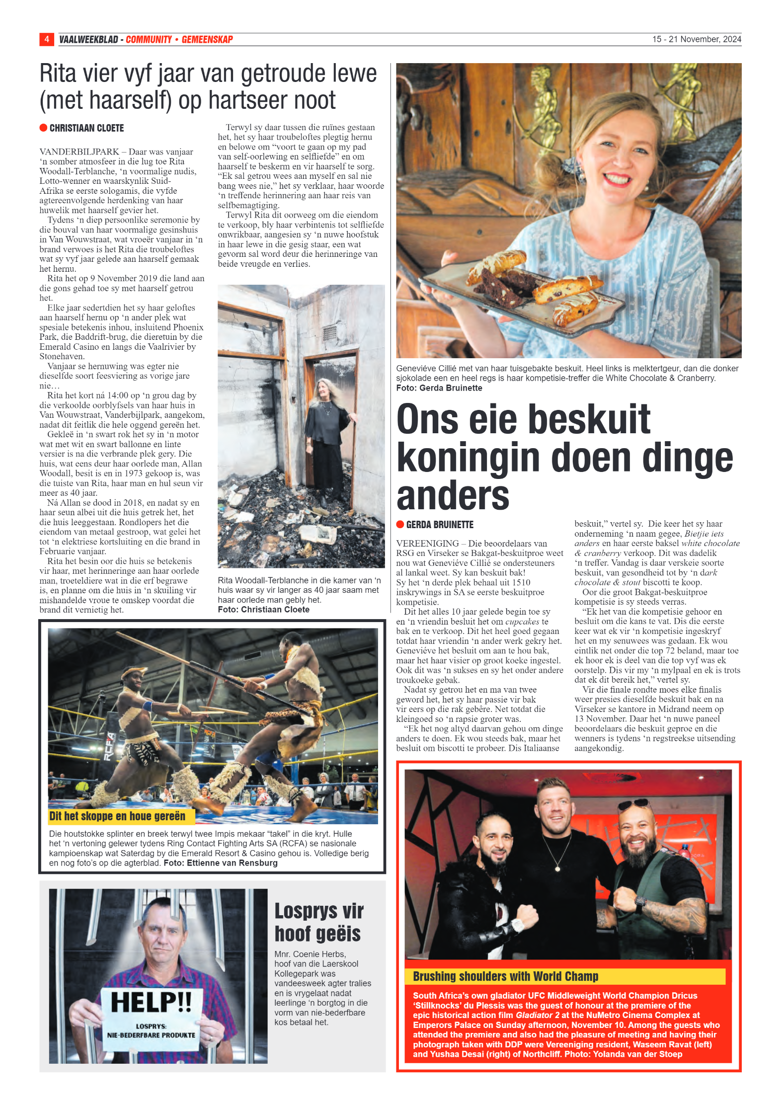 Vaalweekblad -15 – 21 November, 2024 page 4
