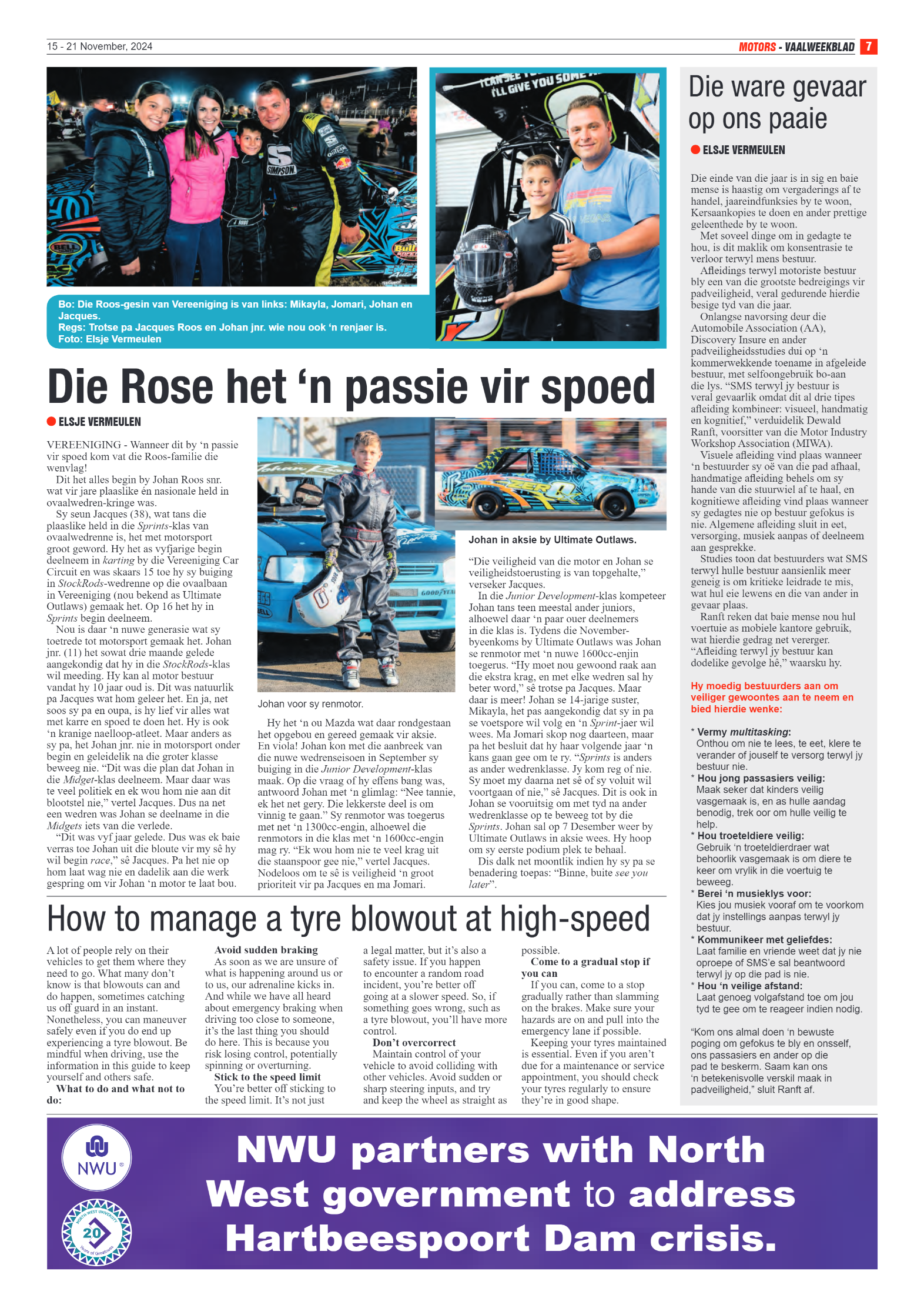 Vaalweekblad -15 – 21 November, 2024 page 7