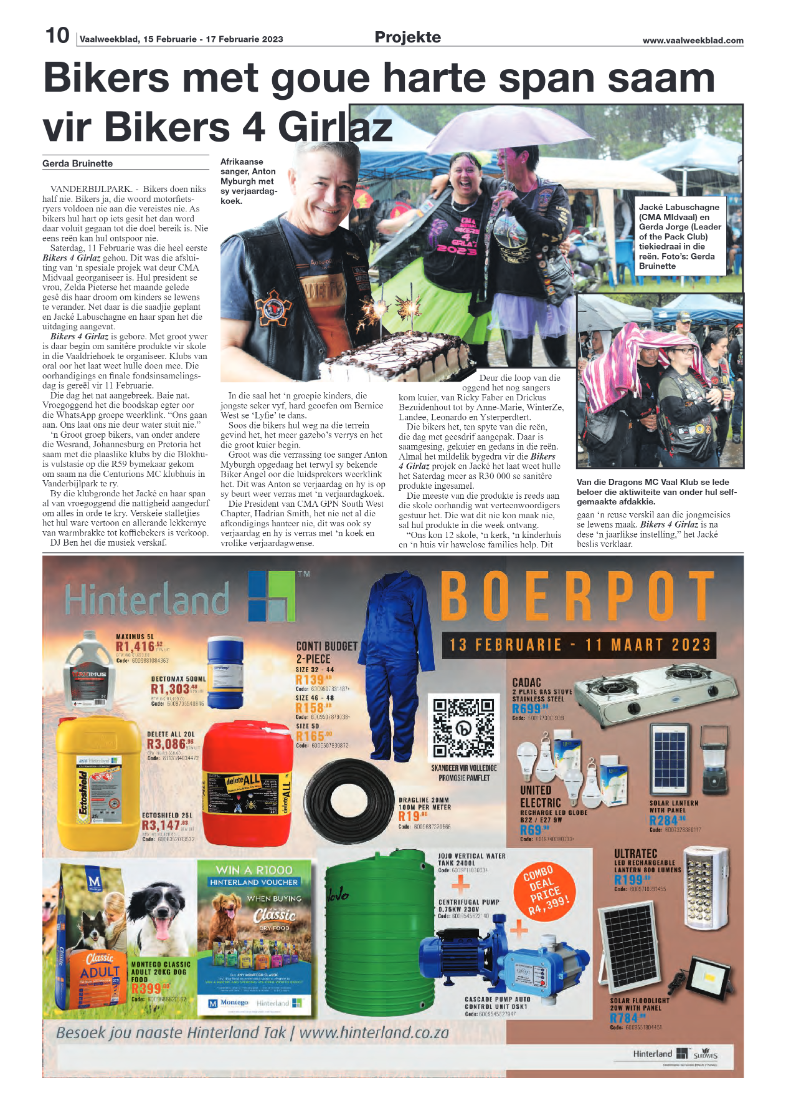 Vaalweekblad, 15 Februarie – 17 Februarie 2023 page 10
