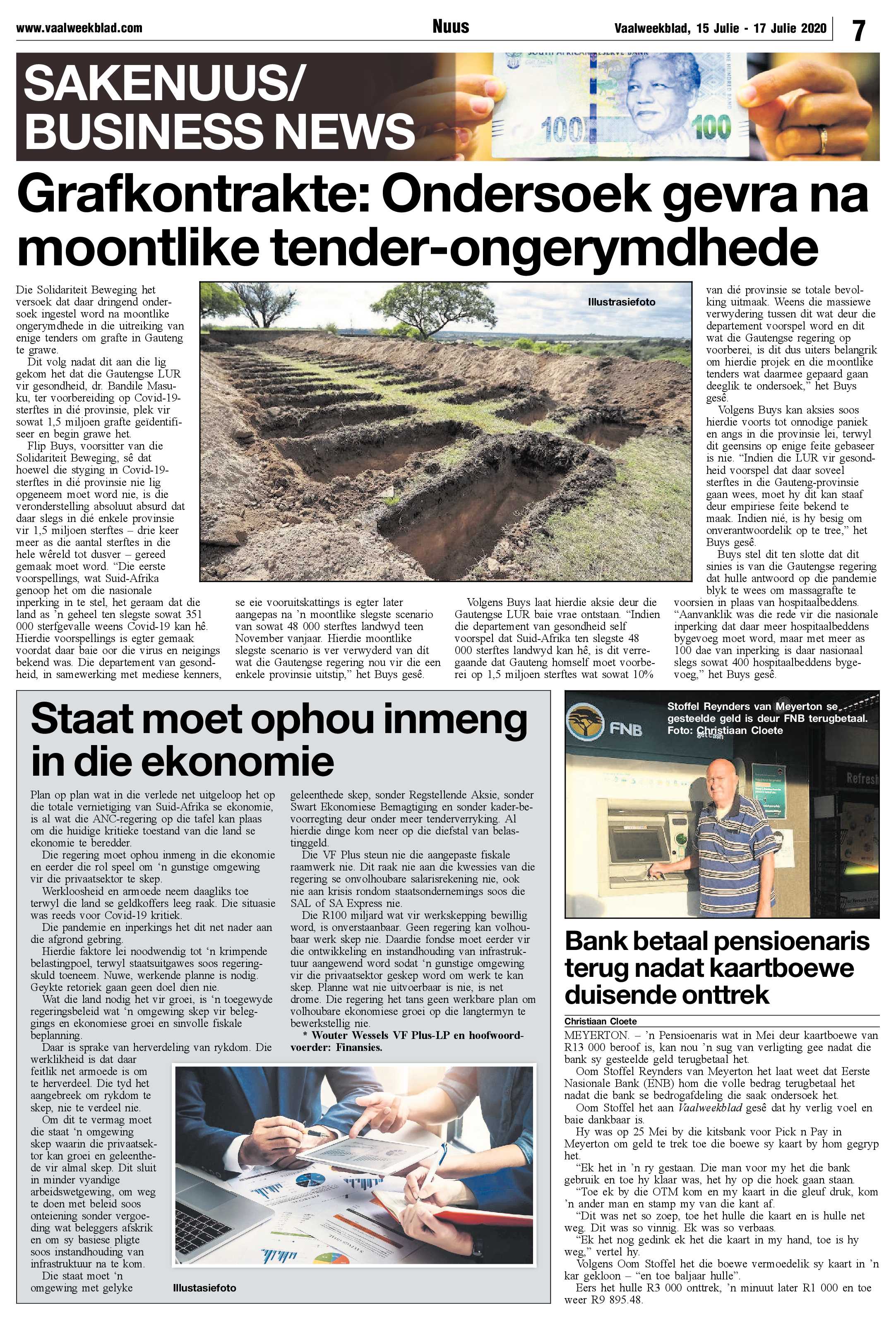 Vaalweekblad 15 Julie – 17 Julie 2020 page 7
