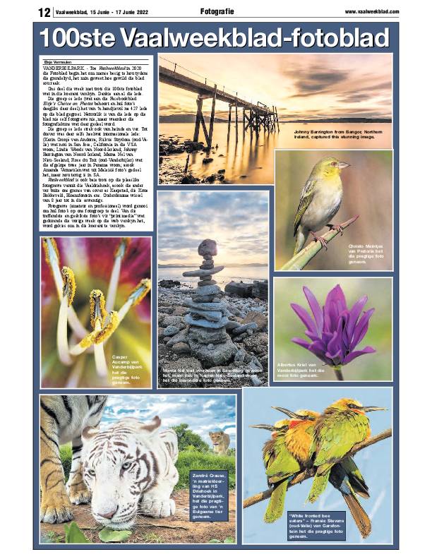 Vaalweekblad, 15 Junie – 17 Junie 2022 page 12