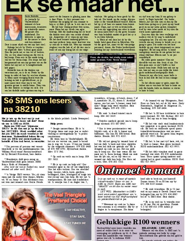 Vaalweekblad, 15 Junie – 17 Junie 2022 page 9