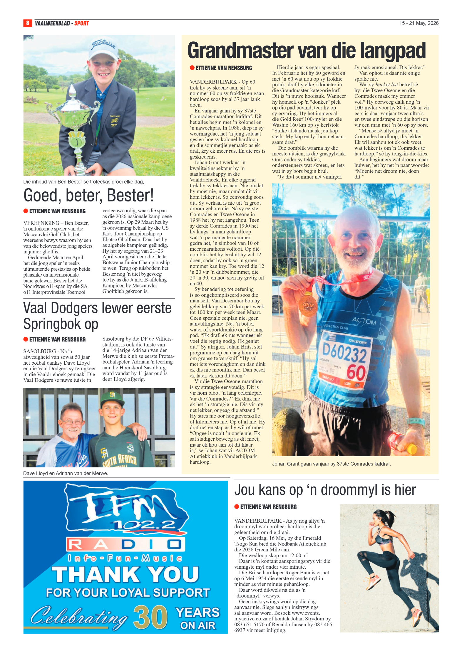 Vaalweekblad – 15 Mei 2026 page 8