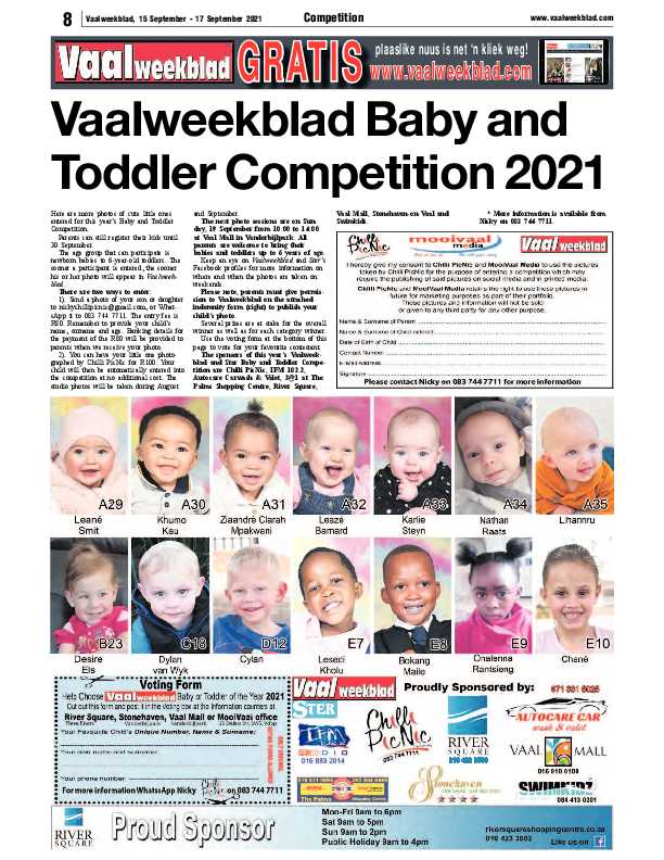Vaalweekblad 15 September – 17 September 2021 page 8