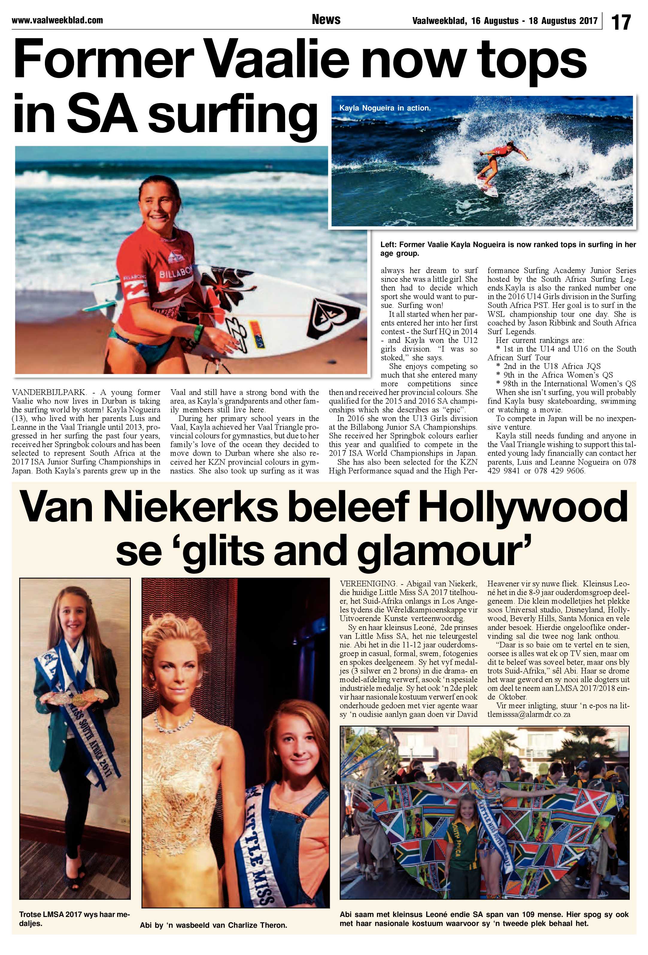 Vaalweekblad 16 – 18 Augustus 2017 page 17