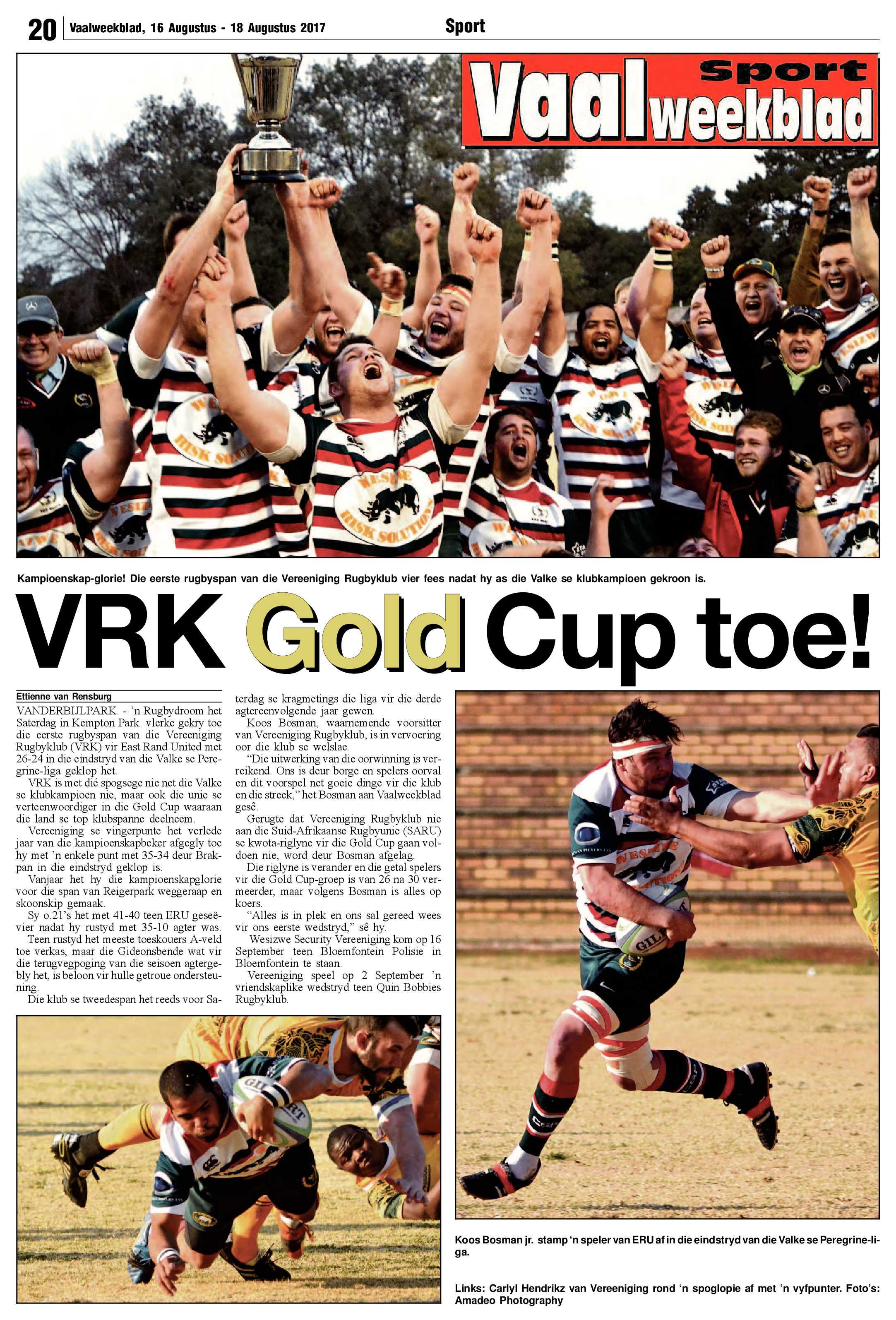 Vaalweekblad 16 – 18 Augustus 2017 page 20