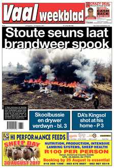 Vaalweekblad 16 – 18 Augustus 2017