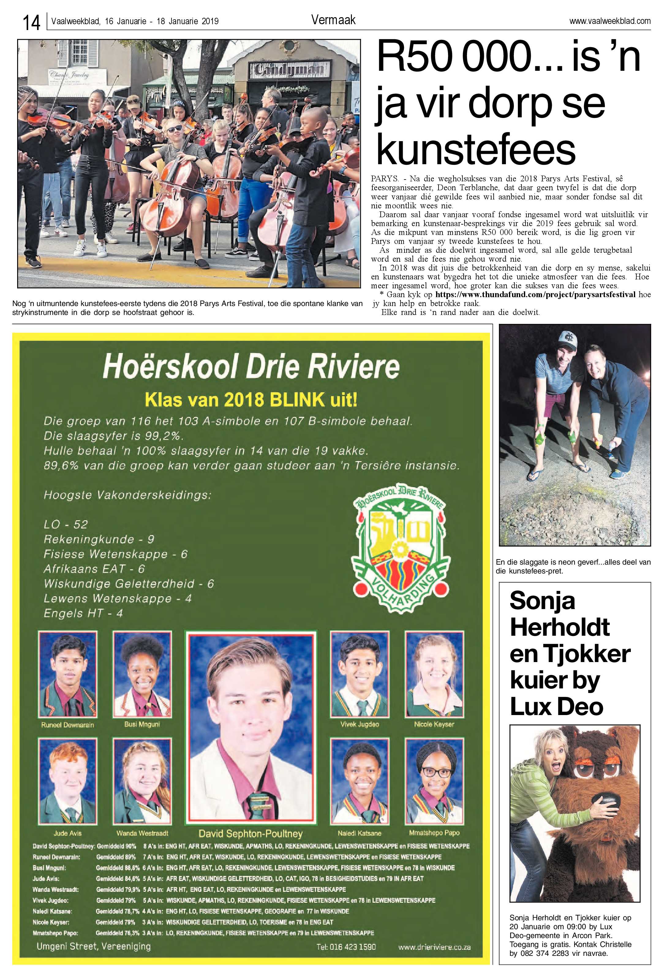 Vaalweekblad 16 – 18 Januarie 2019 page 14