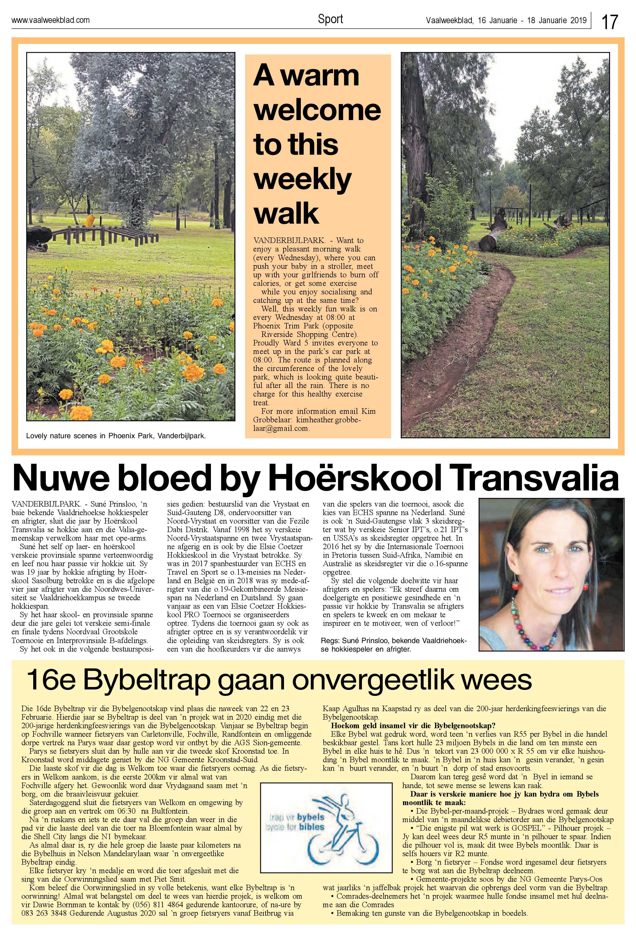 Vaalweekblad 16 – 18 Januarie 2019 page 17