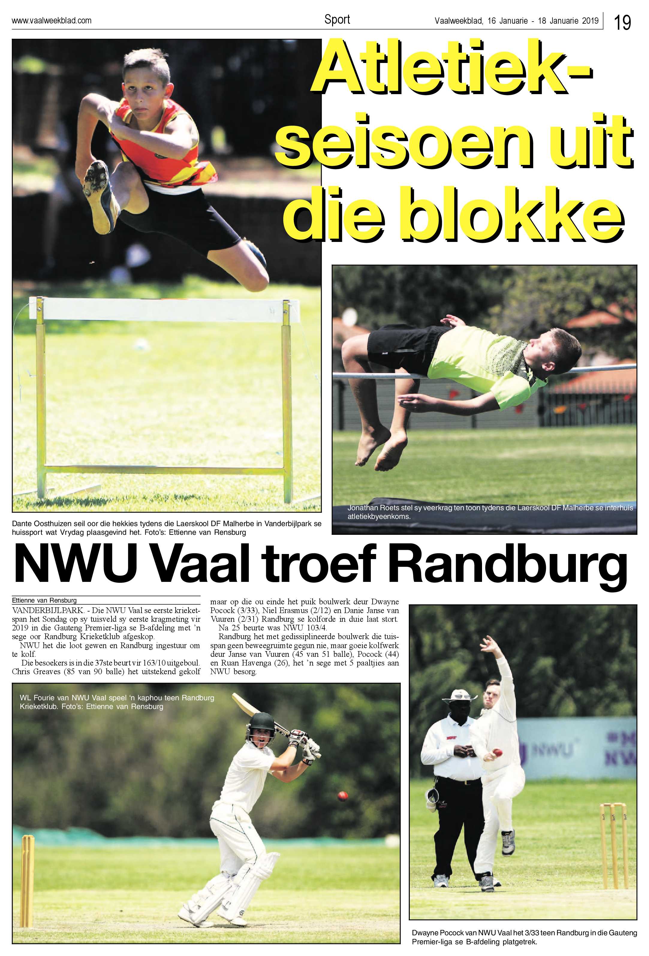 Vaalweekblad 16 – 18 Januarie 2019 page 19