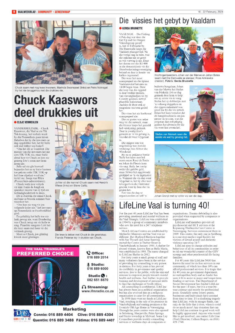 Vaalweekblad 16 – 22 February, 2024 page 8