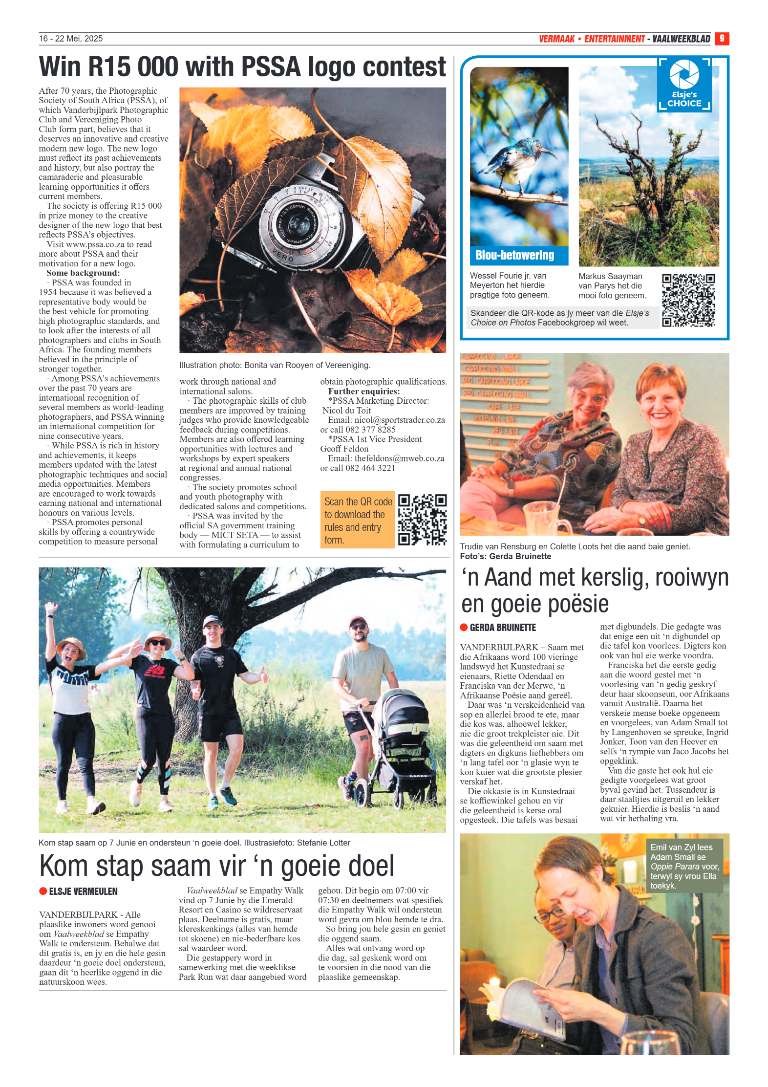 Vaalweekblad 16 – 22 Mei, 2025 page 9