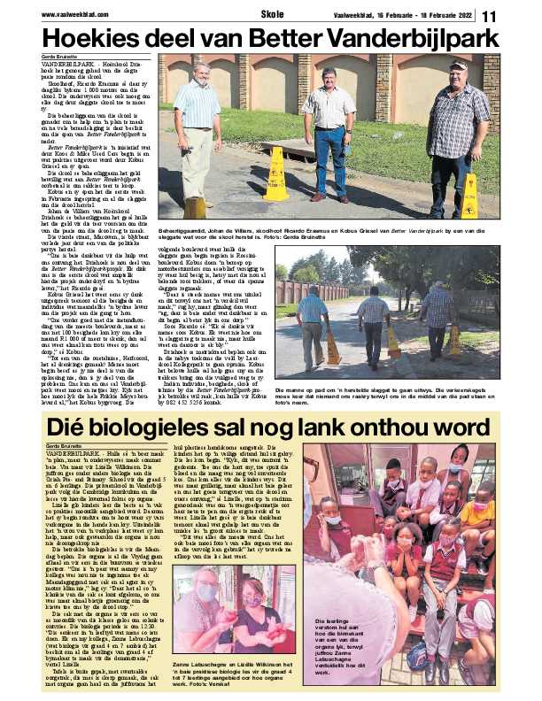 Vaalweekblad, 16 Februarie – 18 Februarie 2022 page 10