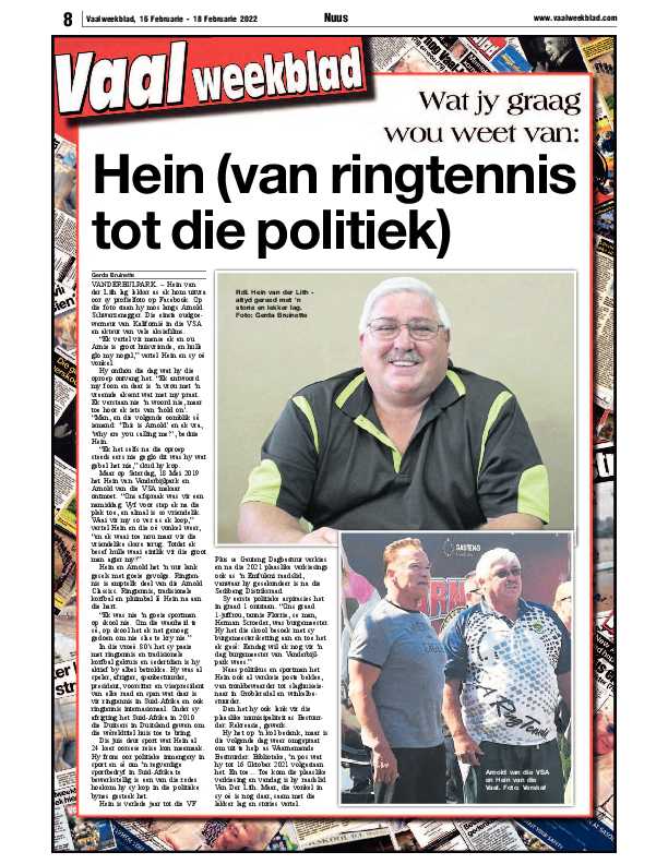 Vaalweekblad, 16 Februarie – 18 Februarie 2022 page 8