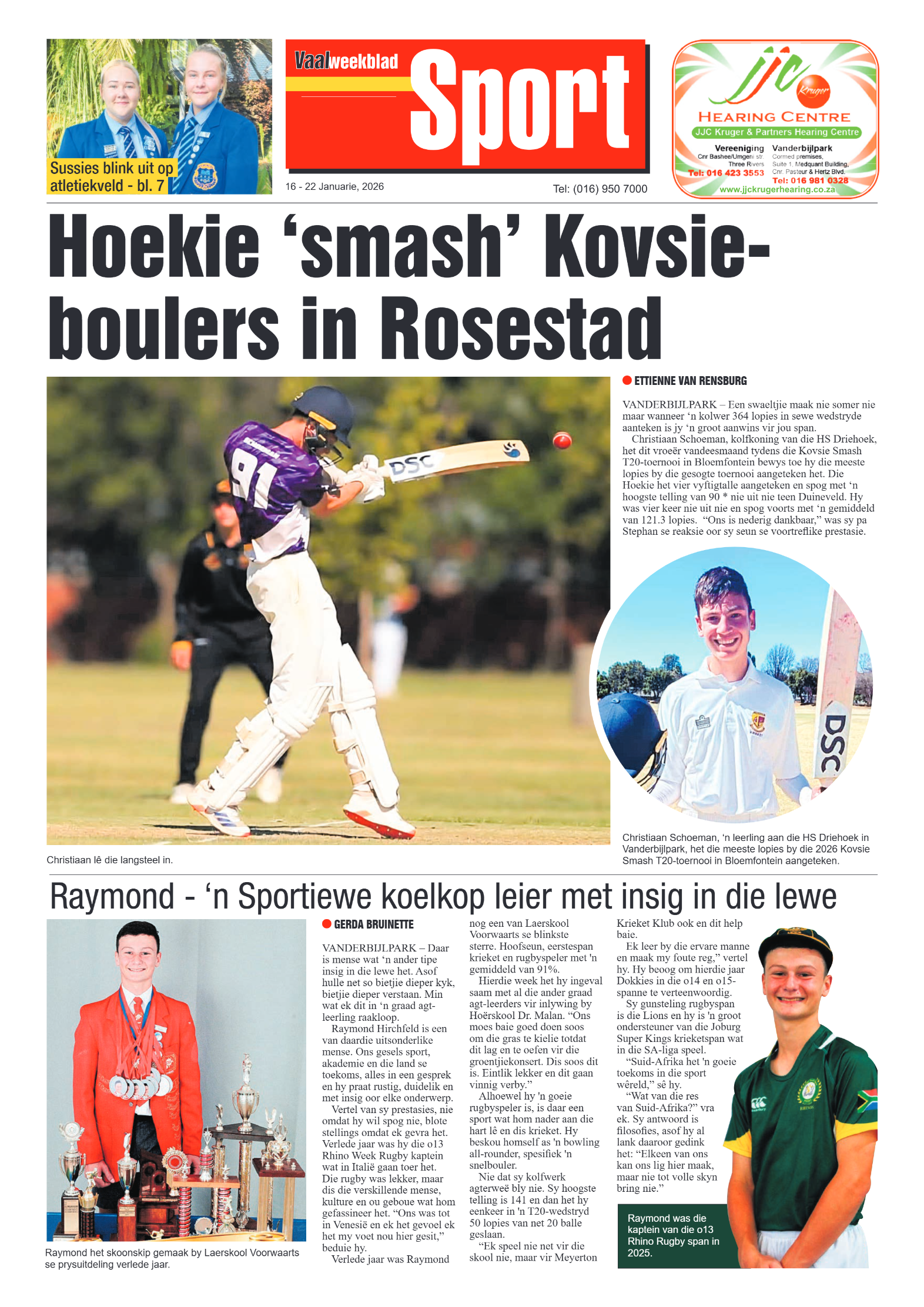 Vaalweekblad 16 January 2026 page 12