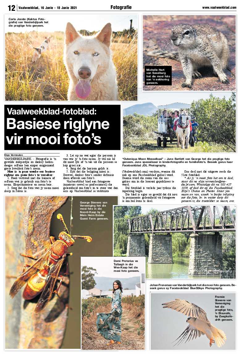Vaalweekblad, 16 Junie – 18 Junie 2021 page 10