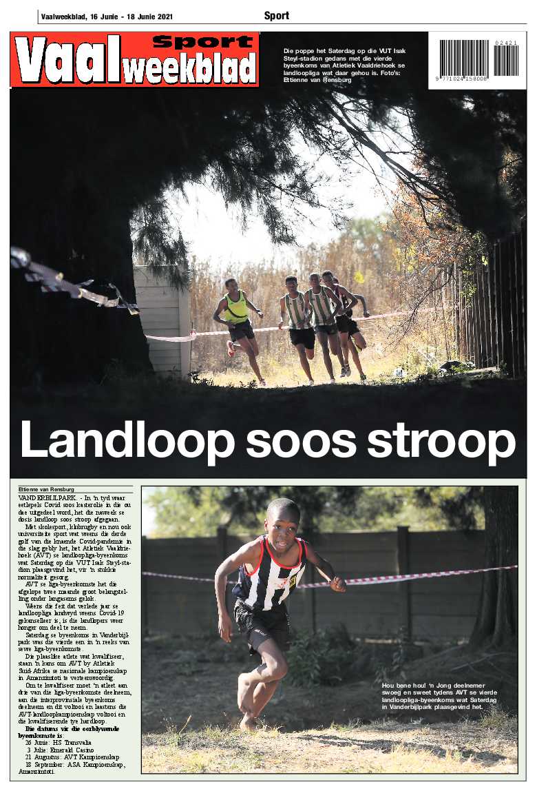Vaalweekblad, 16 Junie – 18 Junie 2021 page 16