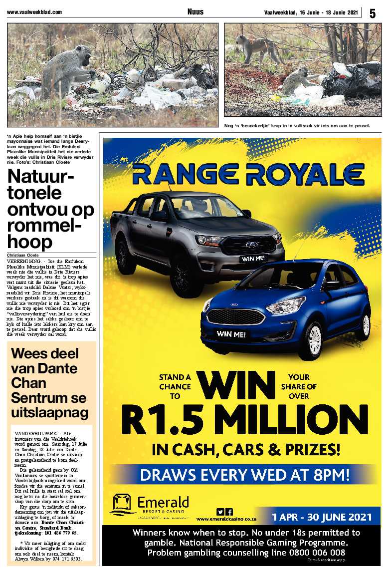 Vaalweekblad, 16 Junie – 18 Junie 2021 page 5