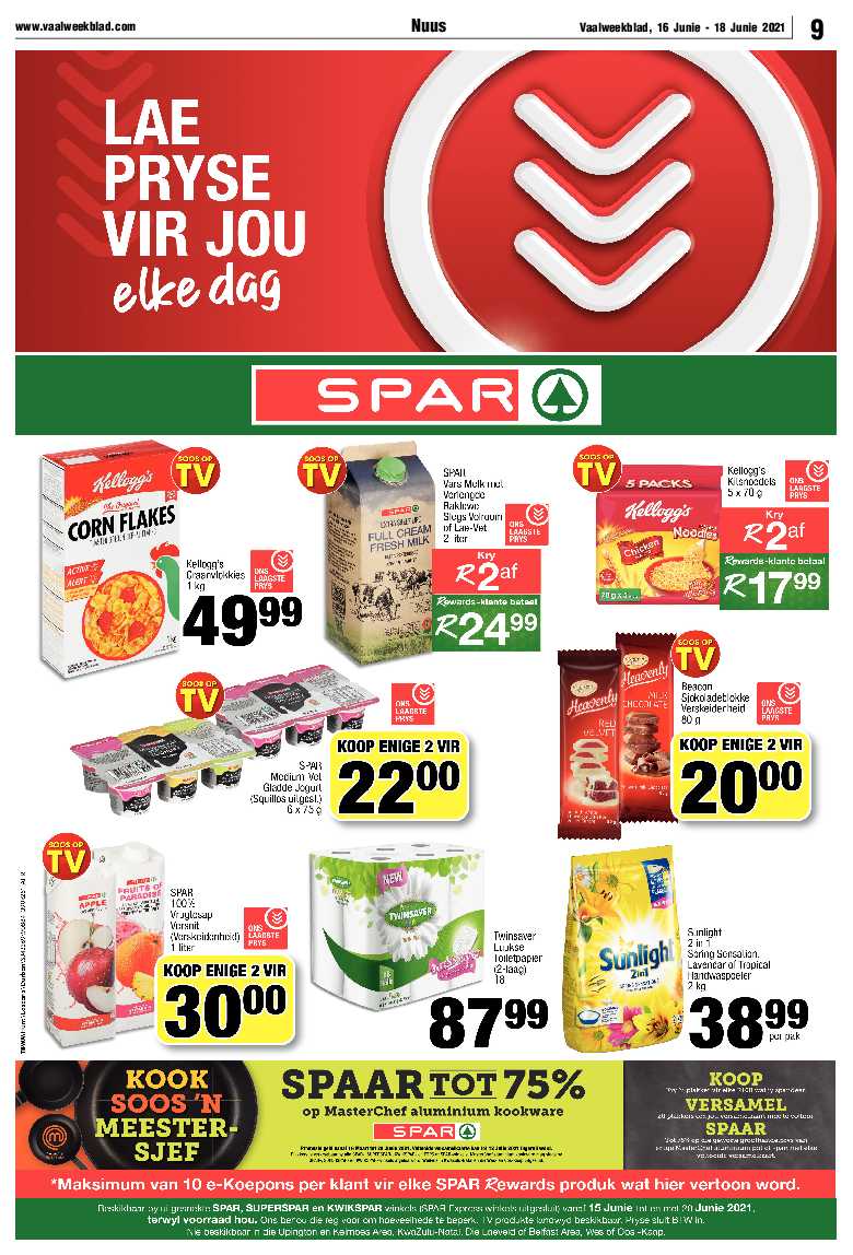 Vaalweekblad, 16 Junie – 18 Junie 2021 page 9